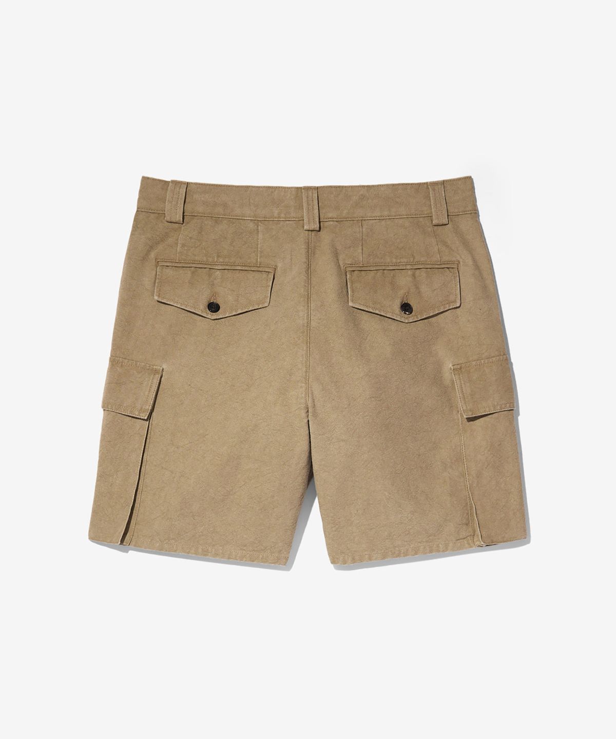 노아(NOAH) (U) 플리츠 카고 쇼츠 올리브 PLEATED CARGO SHORTS OLIVE
