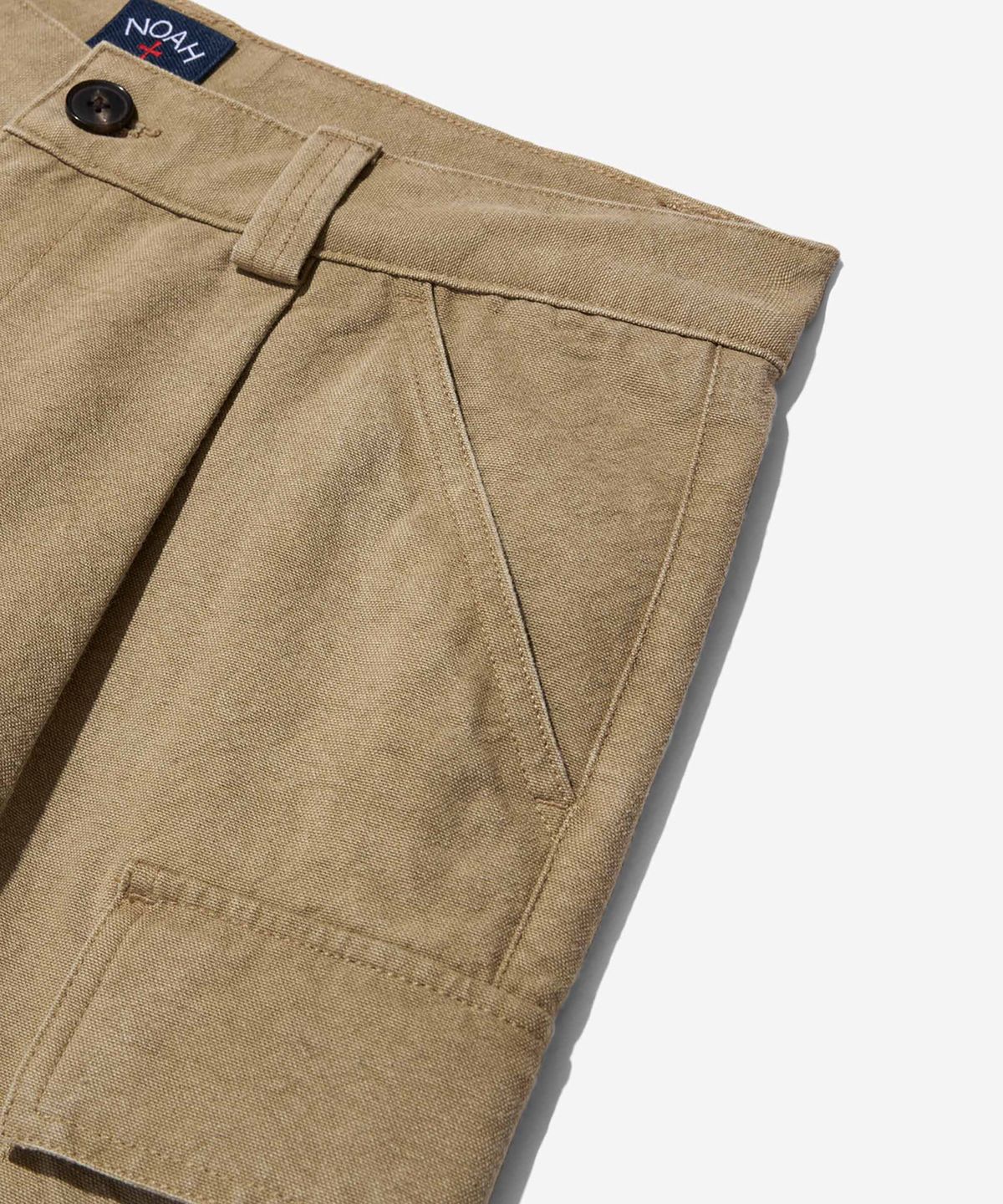 노아(NOAH) (U) 플리츠 카고 쇼츠 올리브 PLEATED CARGO SHORTS OLIVE