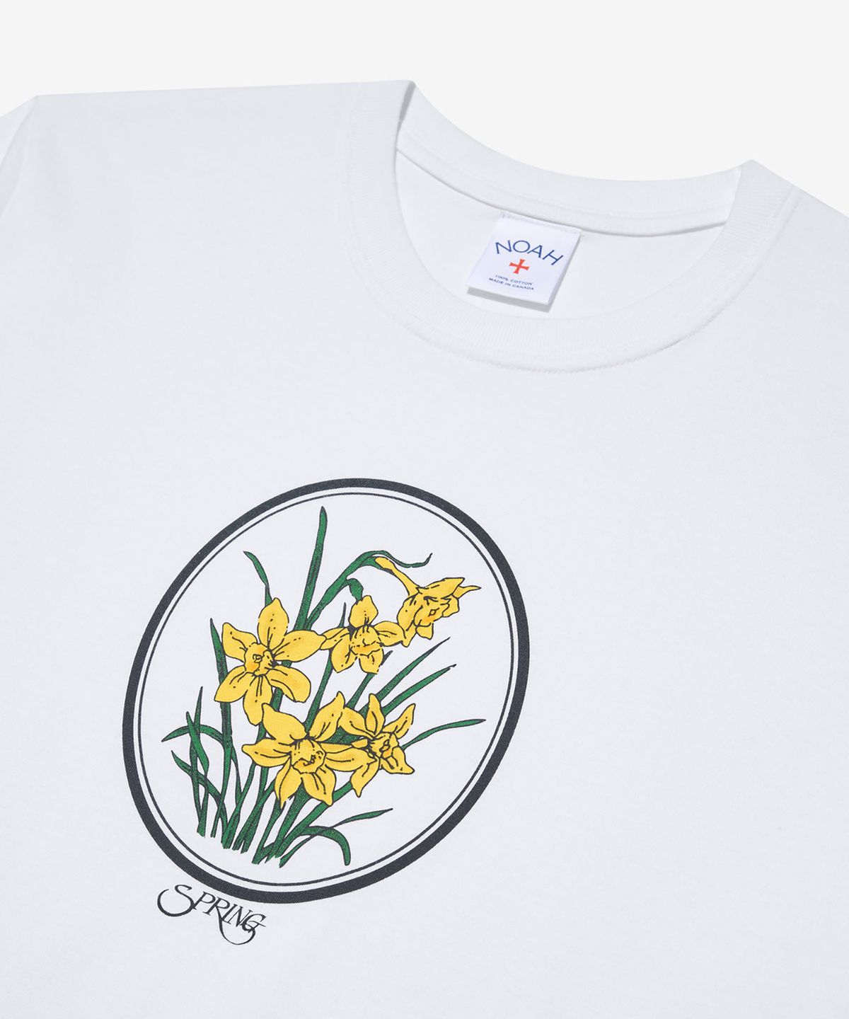 노아(NOAH) (U) 스프링 티 화이트 SPRING TEE WHITE