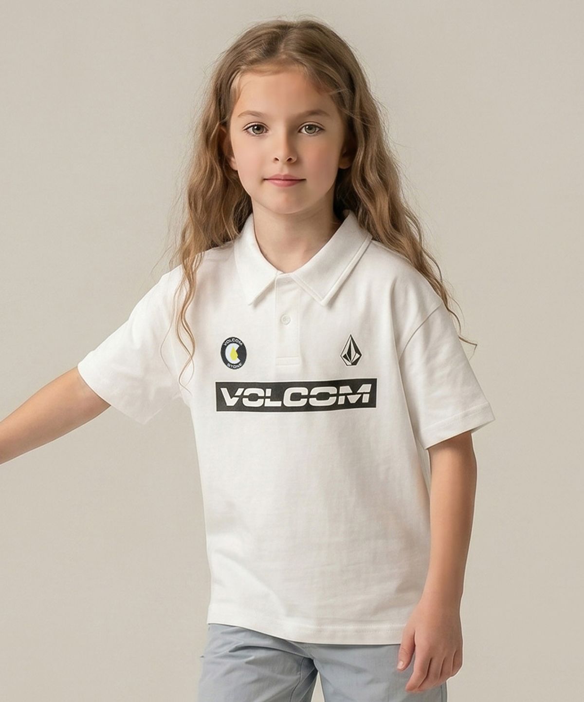 볼컴 키즈(VOLCOM KIDS) 볼컴 에센셜 PK 티셔츠 D6M003