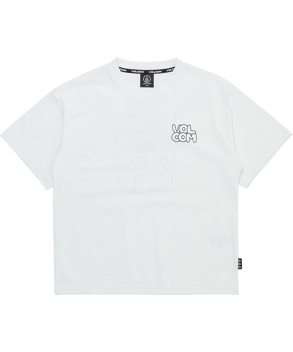볼컴 키즈(VOLCOM KIDS) 볼컴 쿨스킨 벌룬 로고 티셔츠 D6M004