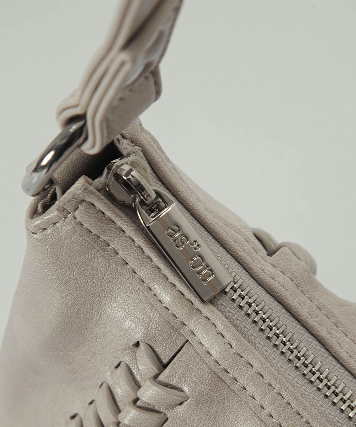 애즈온(ASON) TWI BAG / LIGHT BEIGE
