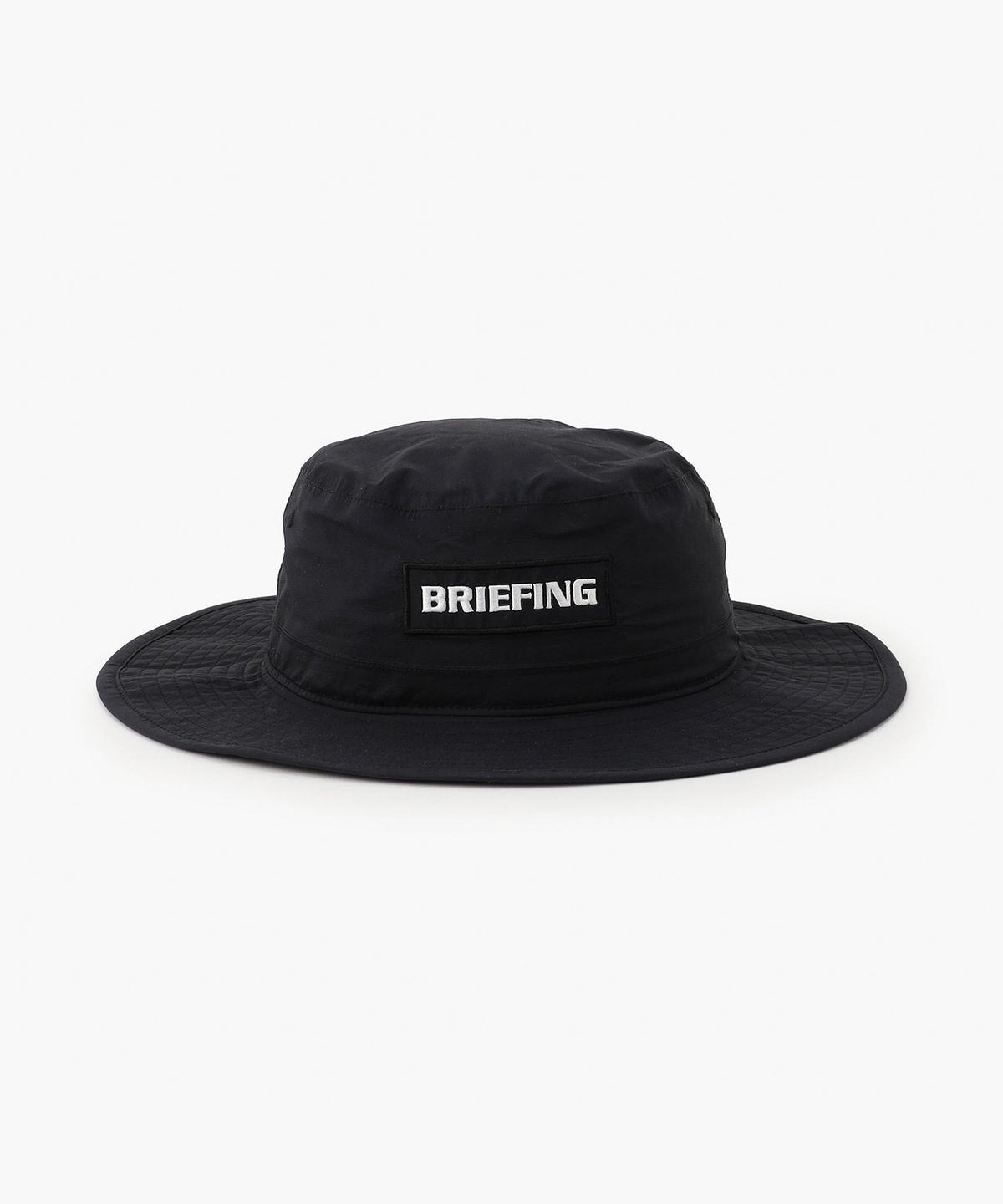 브리핑 골프(BRIEFING GOLF) MS 워터프루프 와이드 햇_블랙