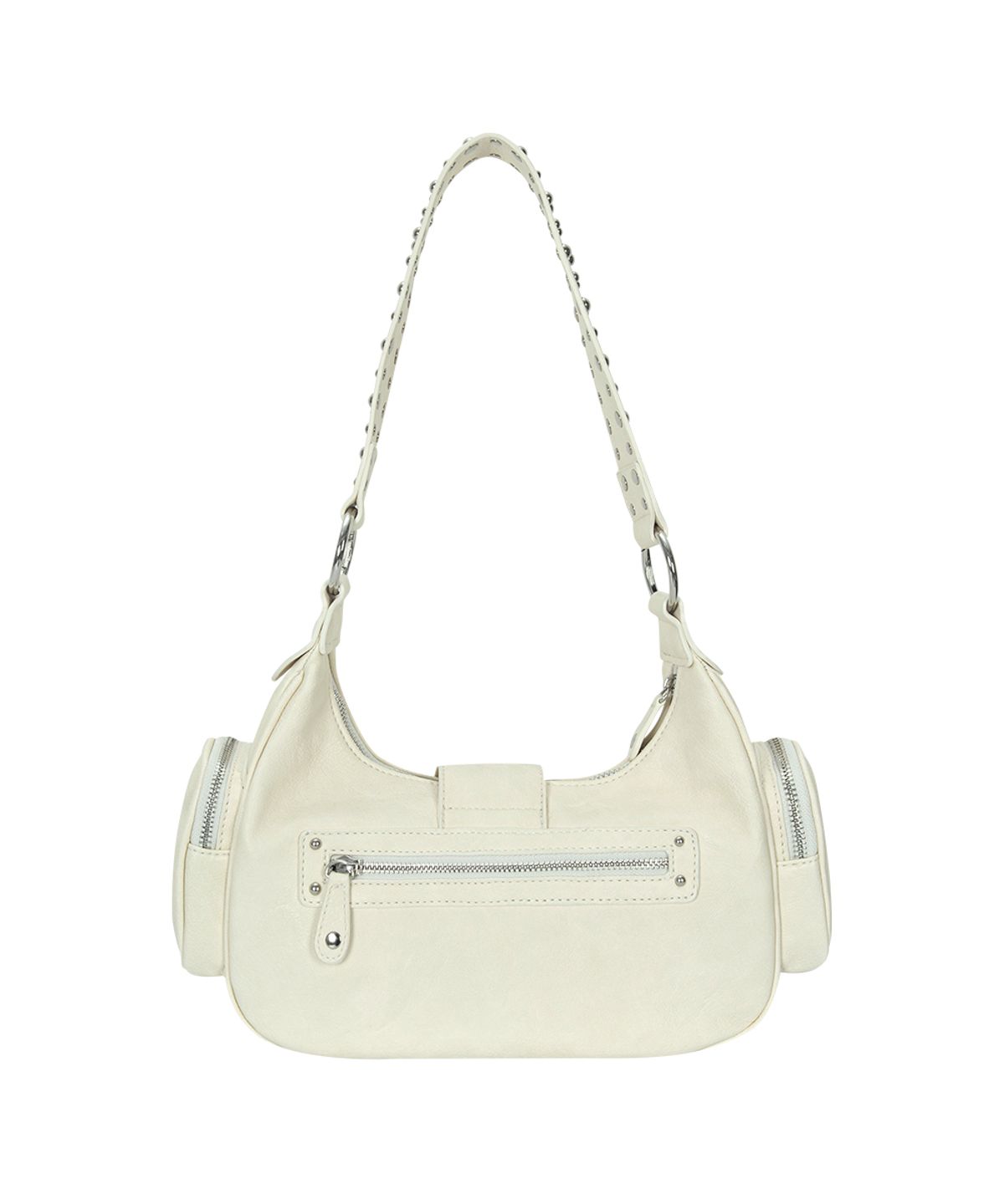 애즈온(ASON) MOTE STUD BAG / IVORY