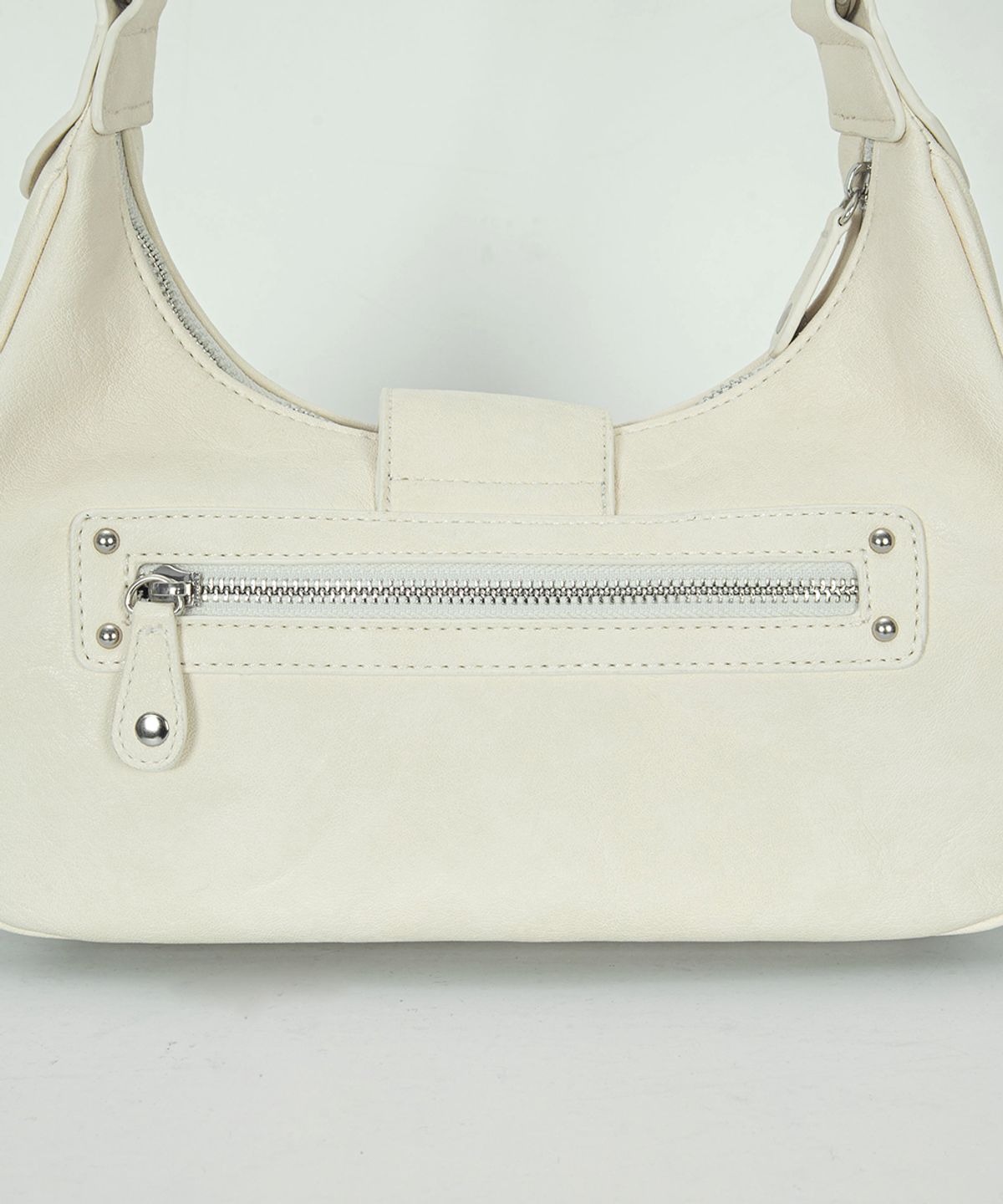 애즈온(ASON) MOTE STUD BAG / IVORY
