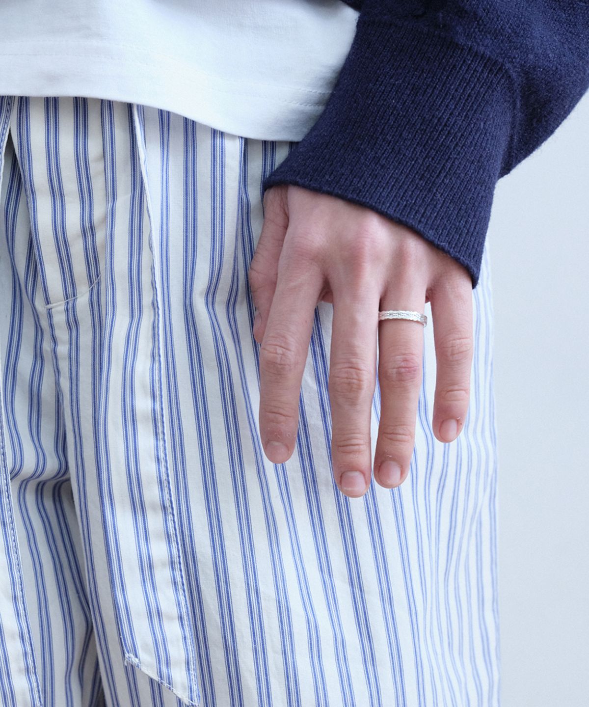 유네(YUNE) Lace Rhythm Ring_[Silver925]