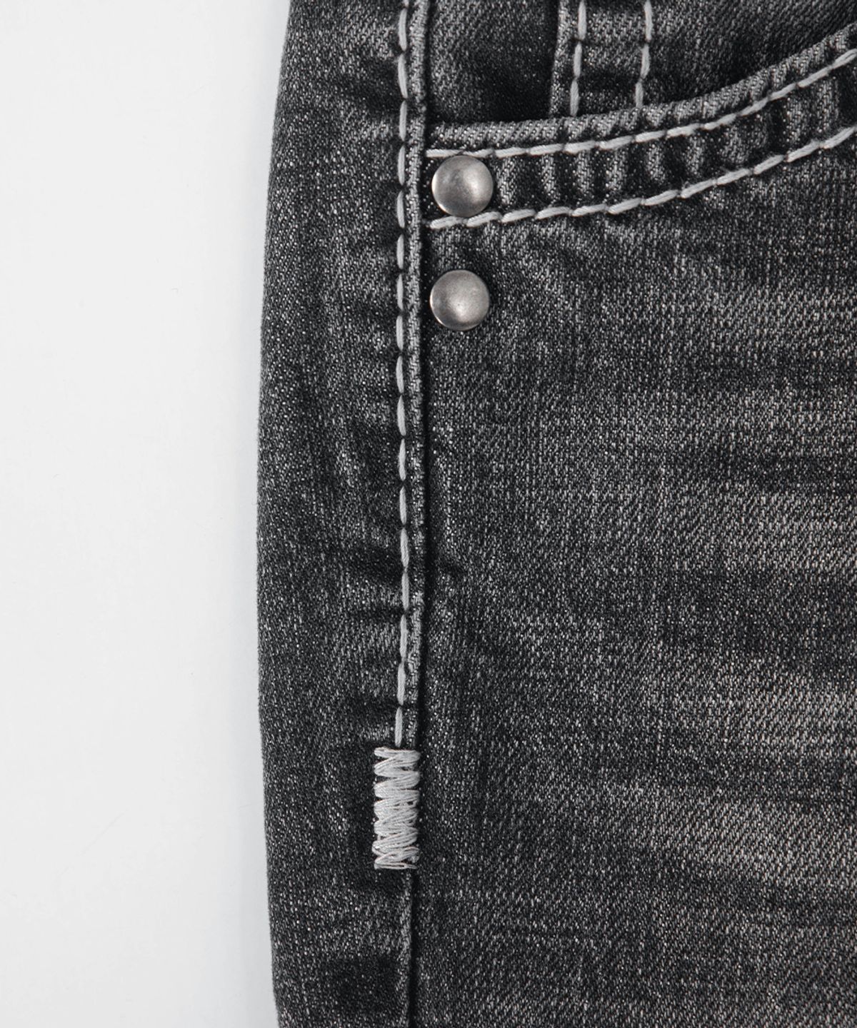 애즈온(ASON) LOE BOOTCUT PANTS / WASHED BLACK