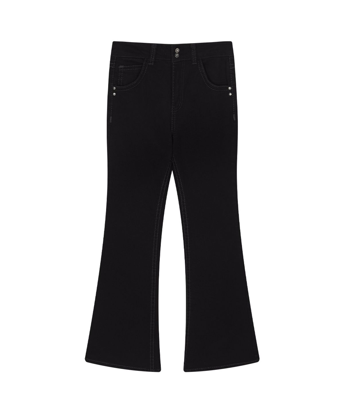 애즈온(ASON) LOE BOOTCUT PANTS / BLACK