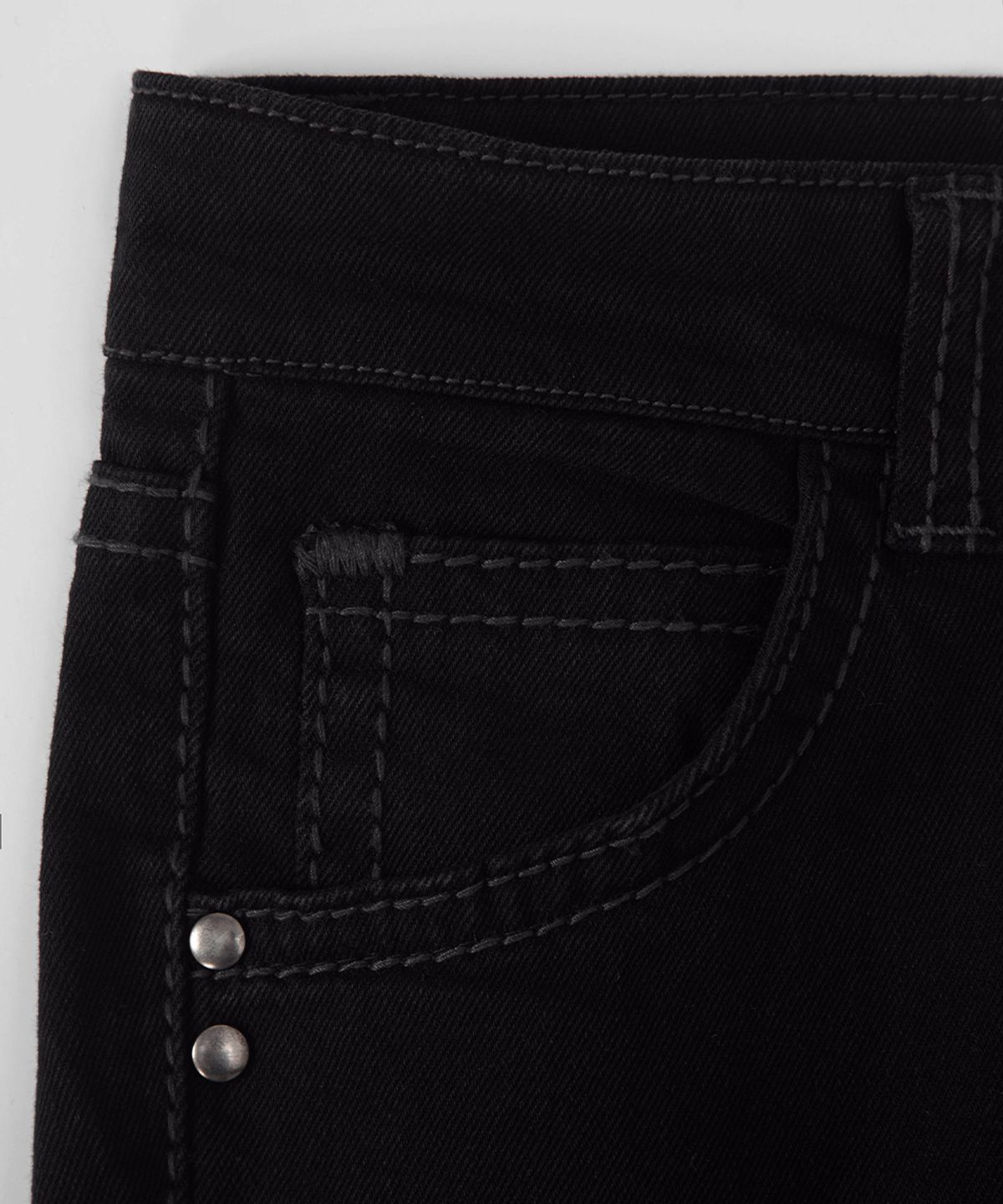 애즈온(ASON) LOE BOOTCUT PANTS / BLACK