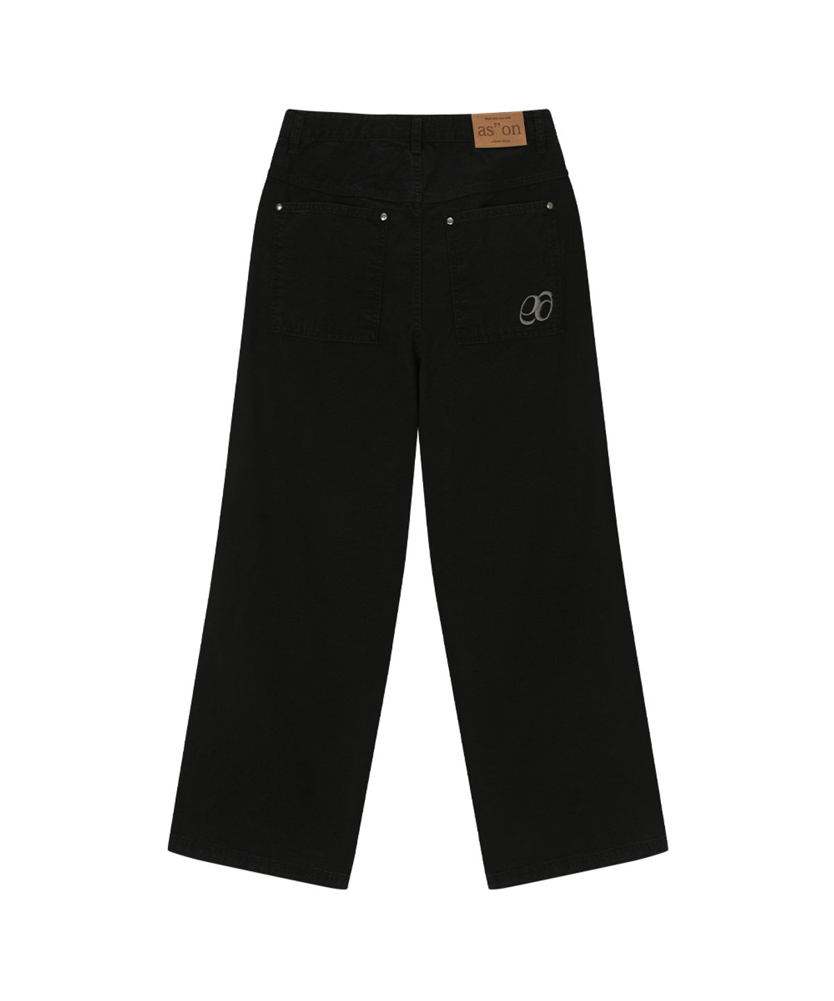 애즈온(ASON) NELL PARACHUTE PANTS / BLACK