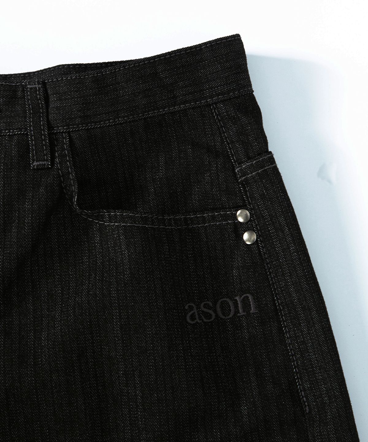 애즈온(ASON) GRAIN TWILL PANTS