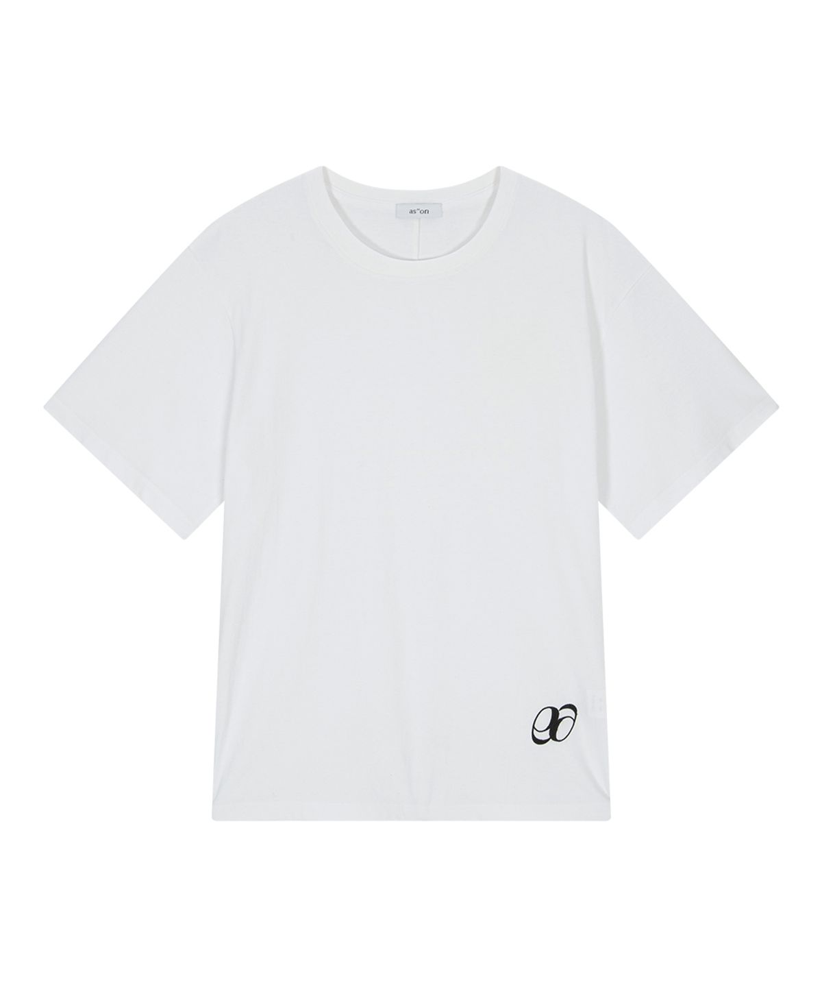 애즈온(ASON) STANDARD BOXY TEE / WHITE