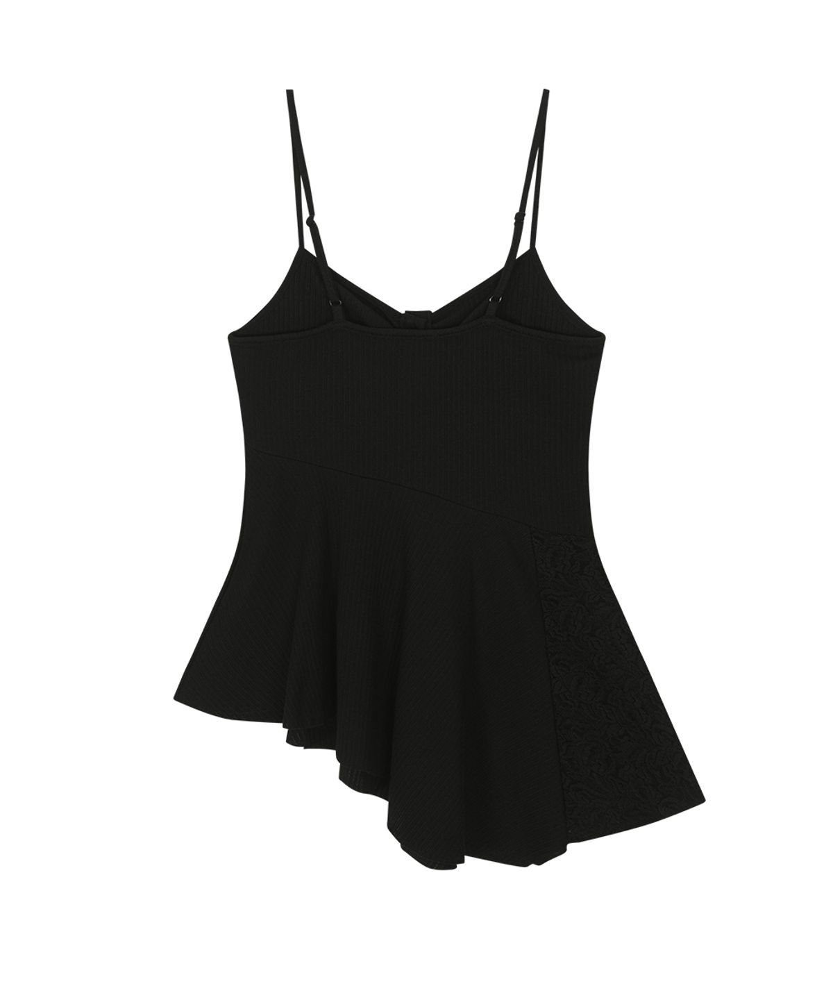 애즈온(ASON) PETAL SLEEVELESS / BLACK