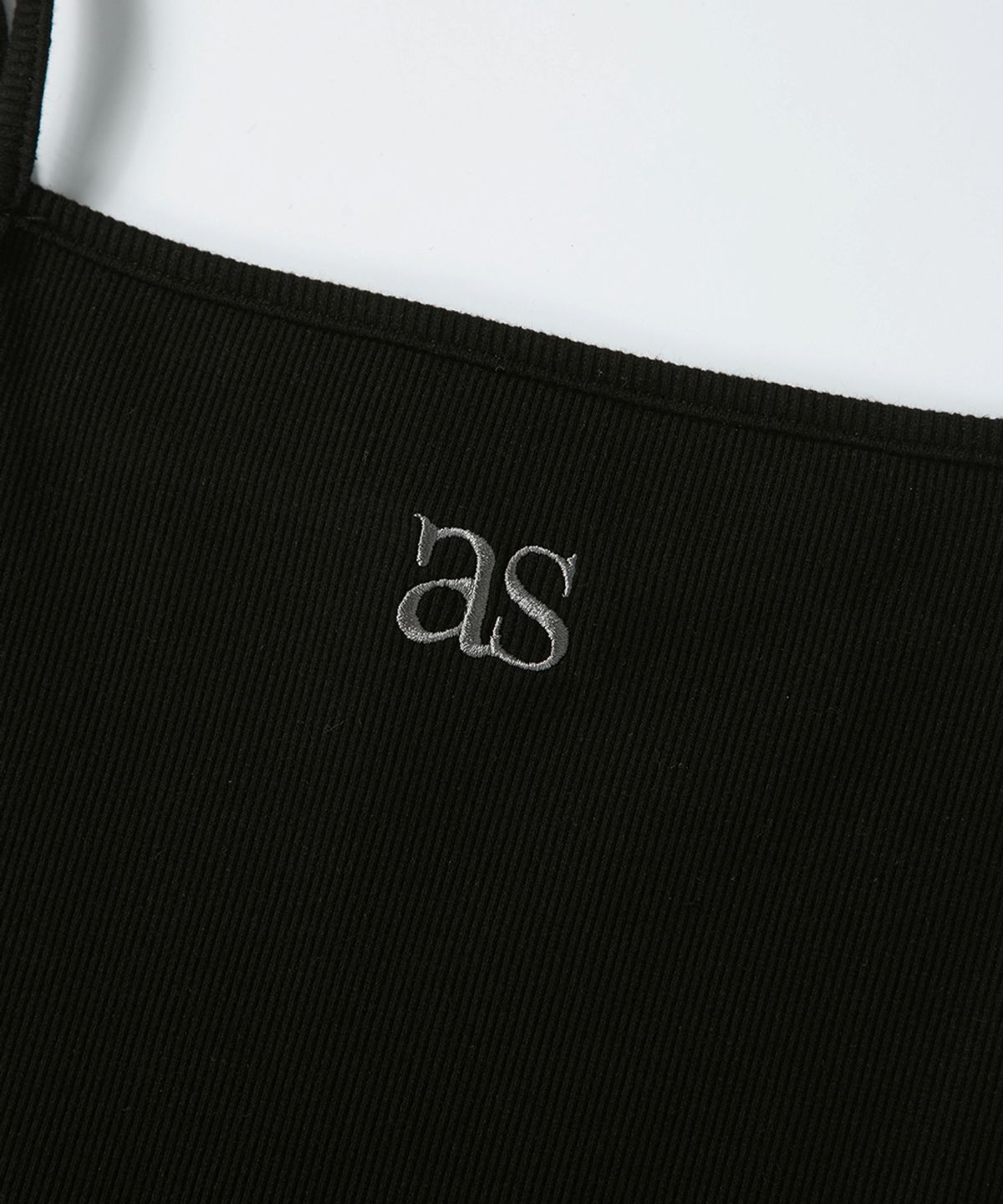 애즈온(ASON) LAYER SHIRRING SLEEVELESS / BLACK