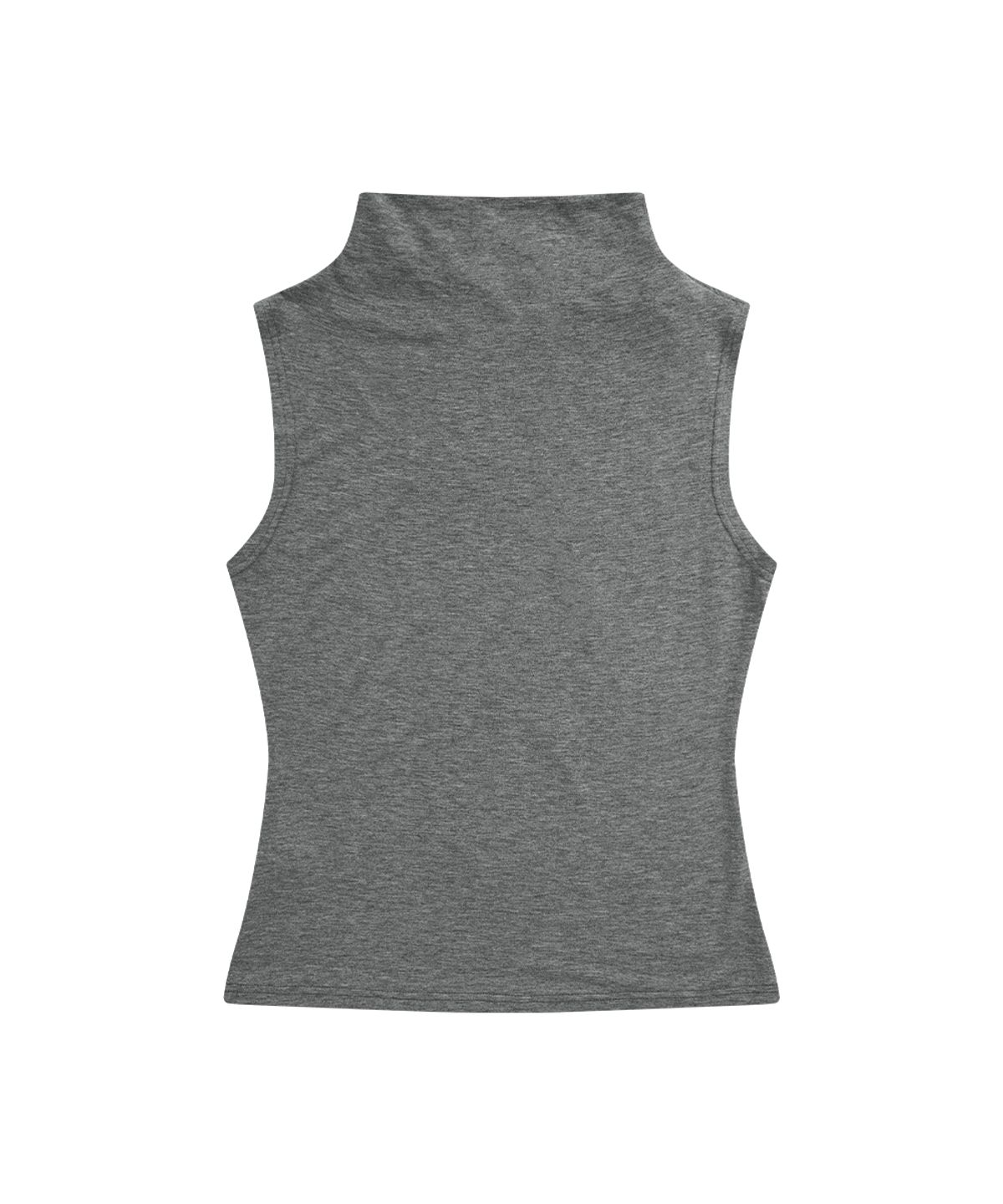 애즈온(ASON) HUSH HIGH-NECK SLEEVELESS / GRAY