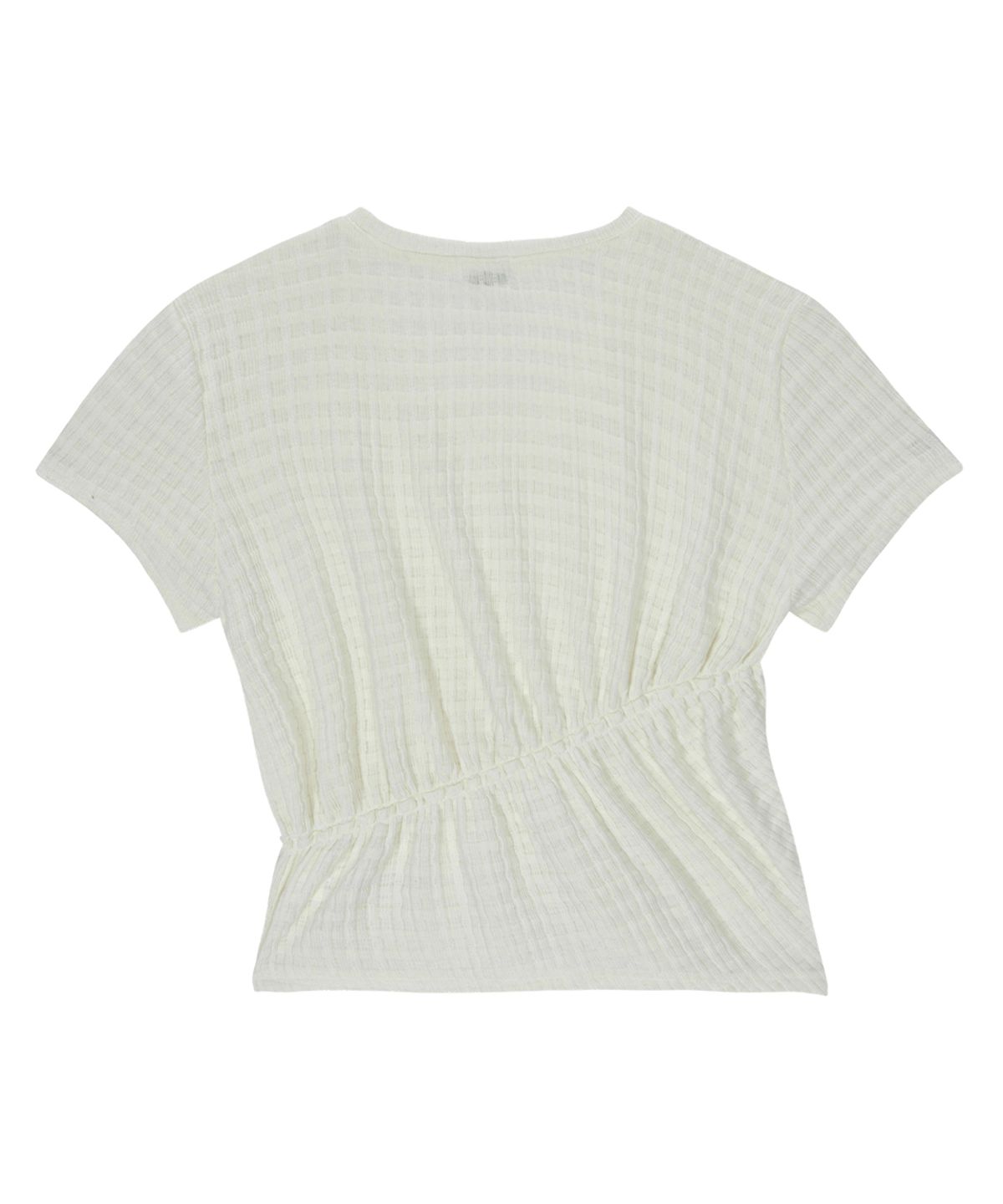 애즈온(ASON) SOFT SHIRRING TEE / IVORY