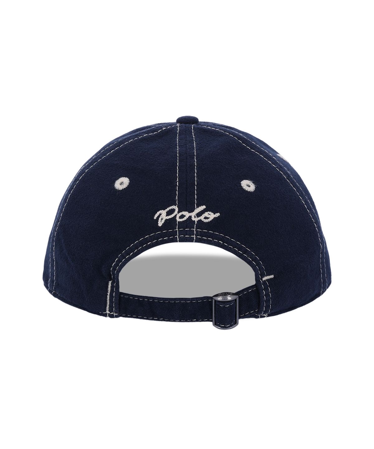 폴로 랄프 로렌(POLO RALPH LAUREN) 브러시 샤모아 볼 캡-네이비