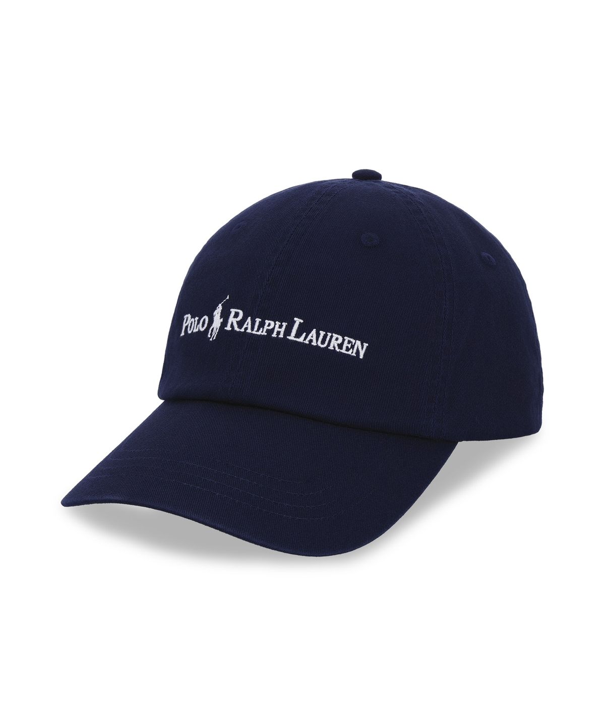 폴로 랄프 로렌(POLO RALPH LAUREN) 코튼 트윌 볼 캡-네이비