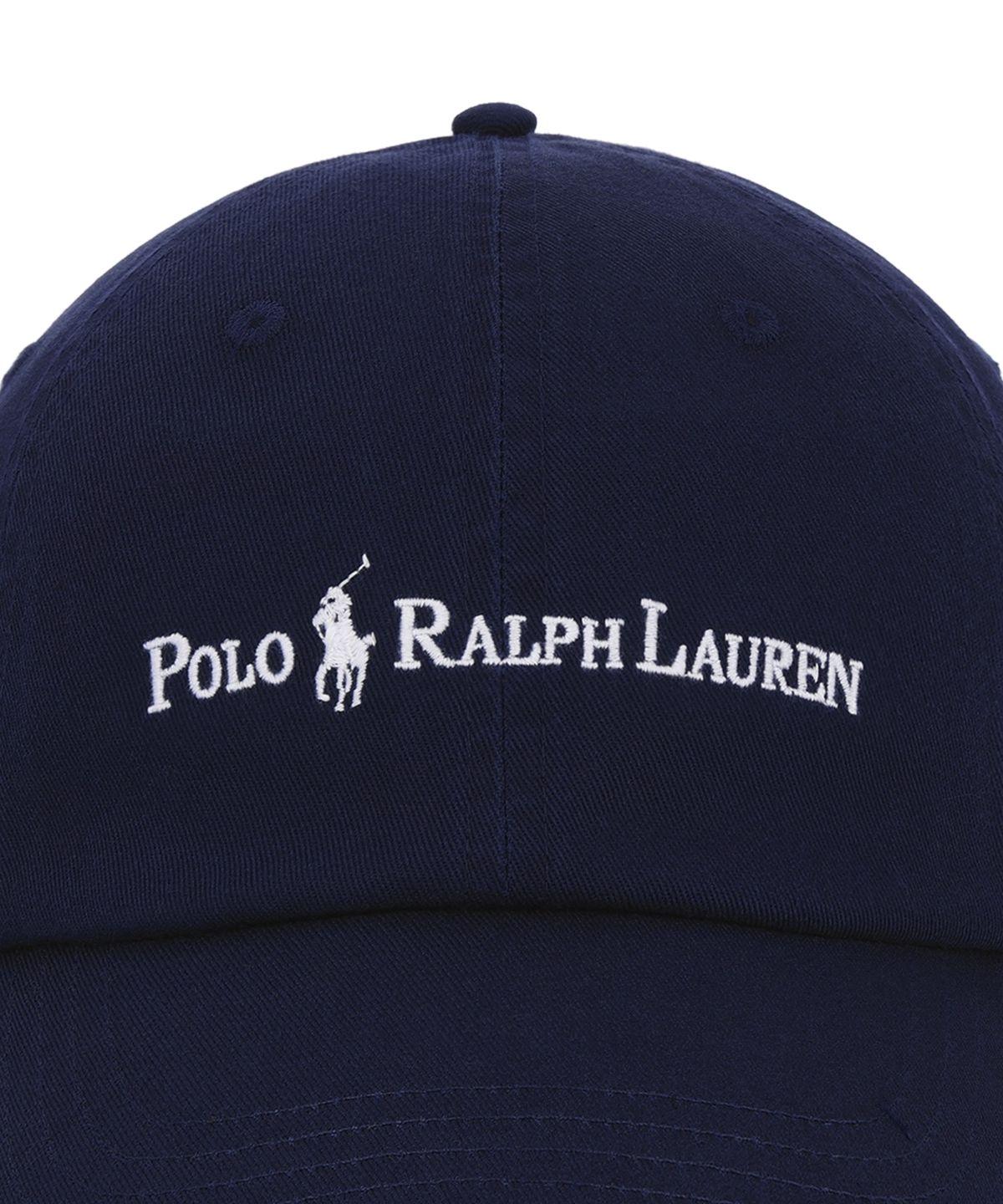 폴로 랄프 로렌(POLO RALPH LAUREN) 코튼 트윌 볼 캡-네이비