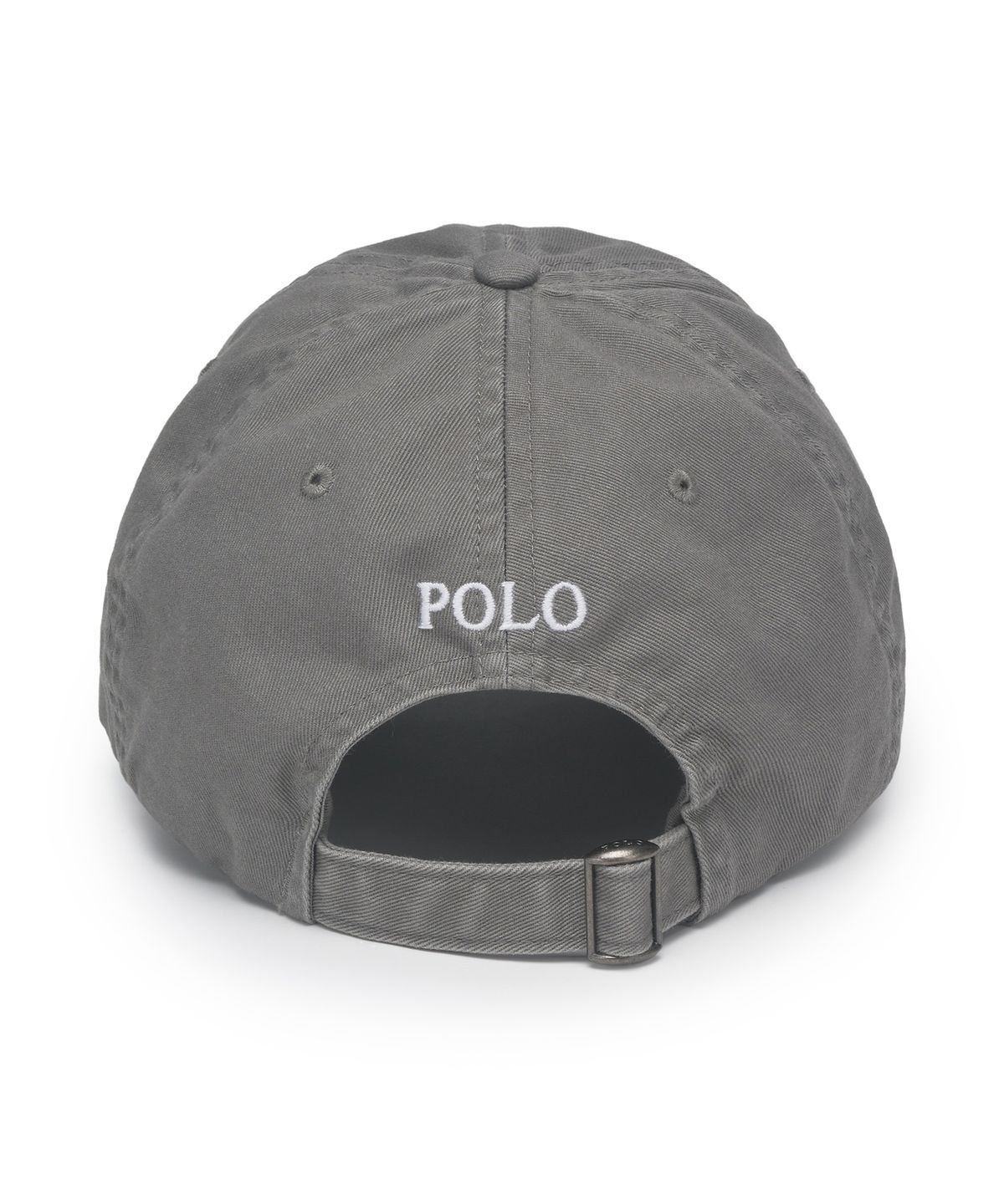 폴로 랄프 로렌(POLO RALPH LAUREN) 코튼 치노 베이스볼 캡-그레이