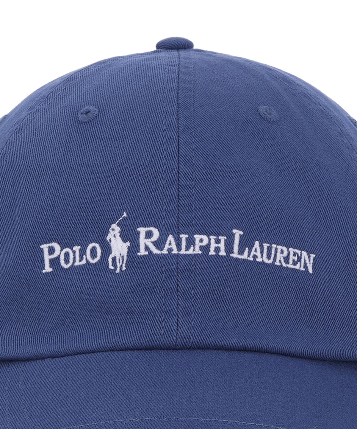 폴로 랄프 로렌(POLO RALPH LAUREN) 코튼 트윌 볼 캡-블루