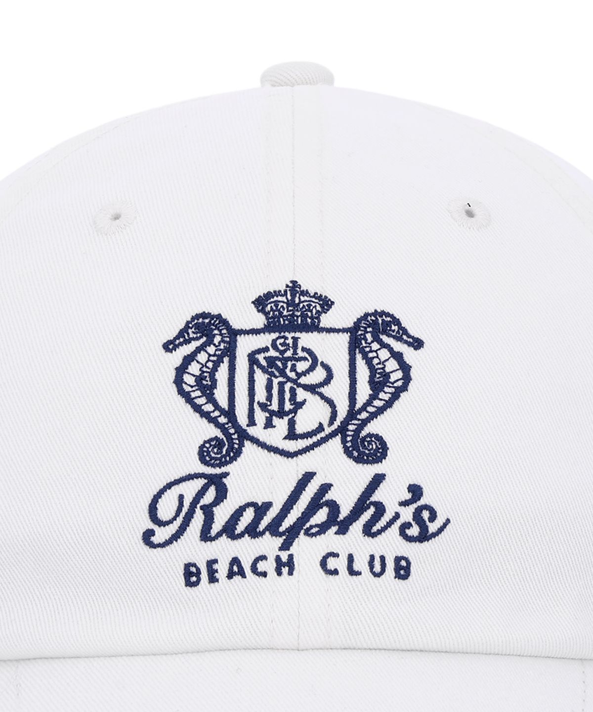 폴로 랄프 로렌(POLO RALPH LAUREN) 랄프스 비치 클럽 트윌 볼 캡-내추럴