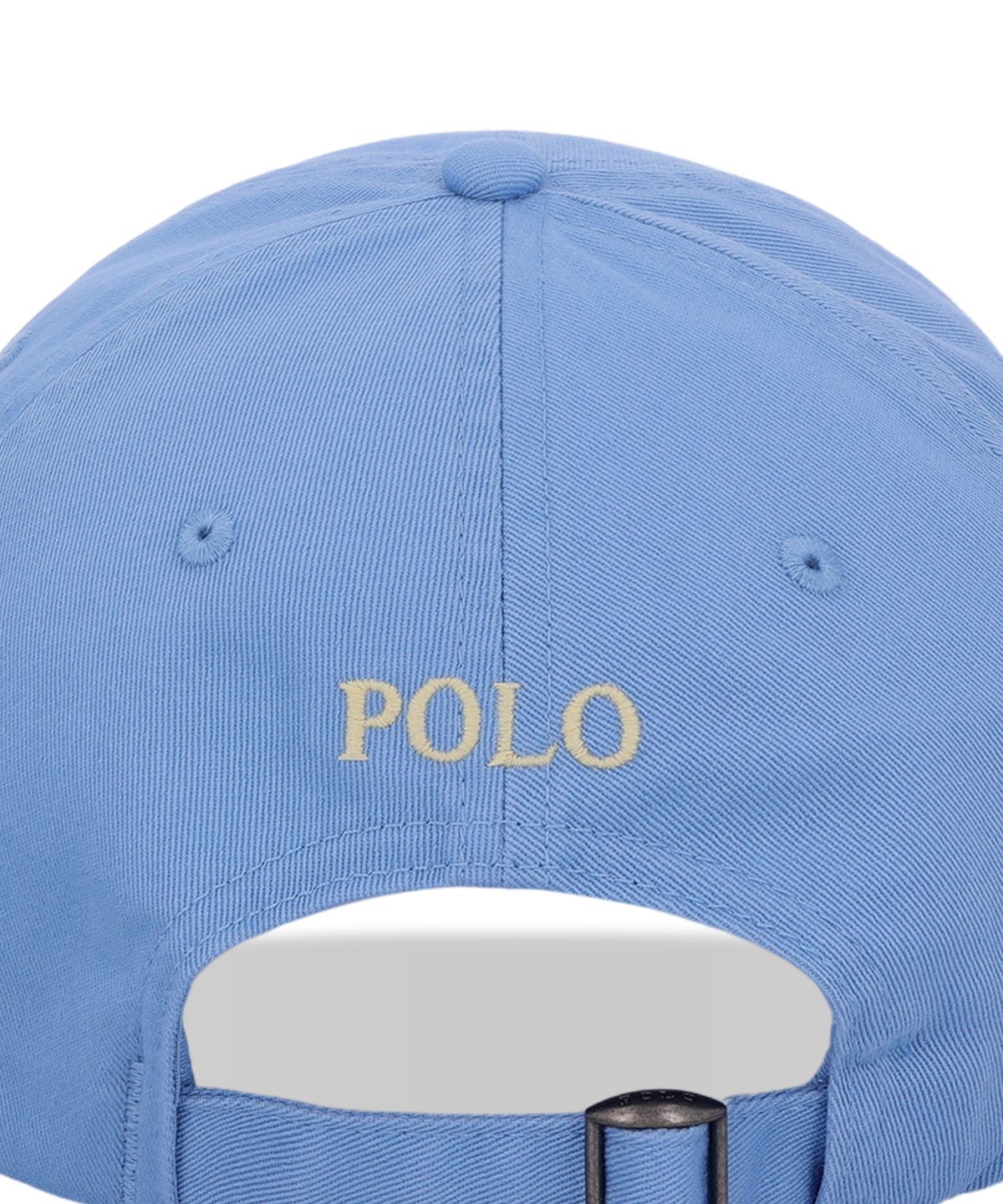 폴로 랄프 로렌(POLO RALPH LAUREN) 코튼 치노 볼 캡-미디움 블루