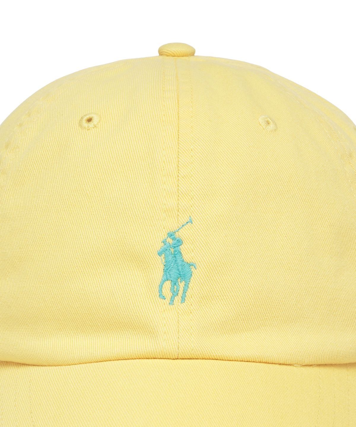 폴로 랄프 로렌(POLO RALPH LAUREN) 코튼 치노 베이스볼 캡-옐로우