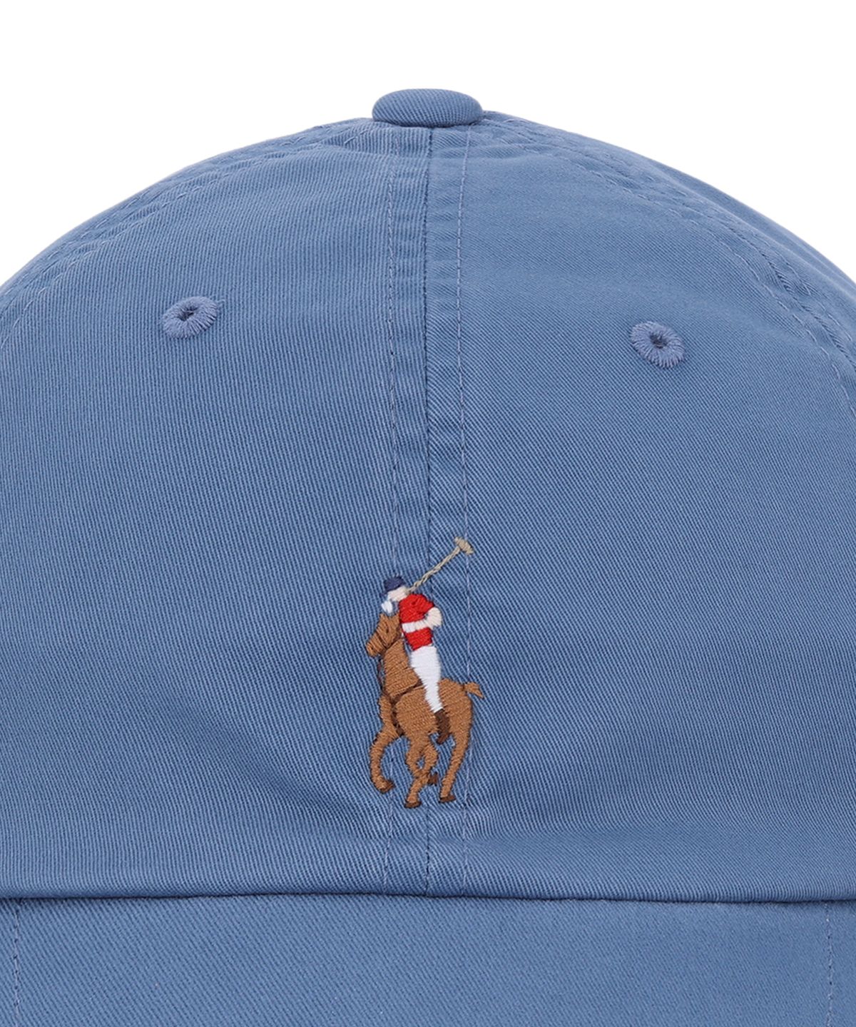 폴로 랄프 로렌(POLO RALPH LAUREN) 스트레치 코튼 트윌 볼 캡-블루