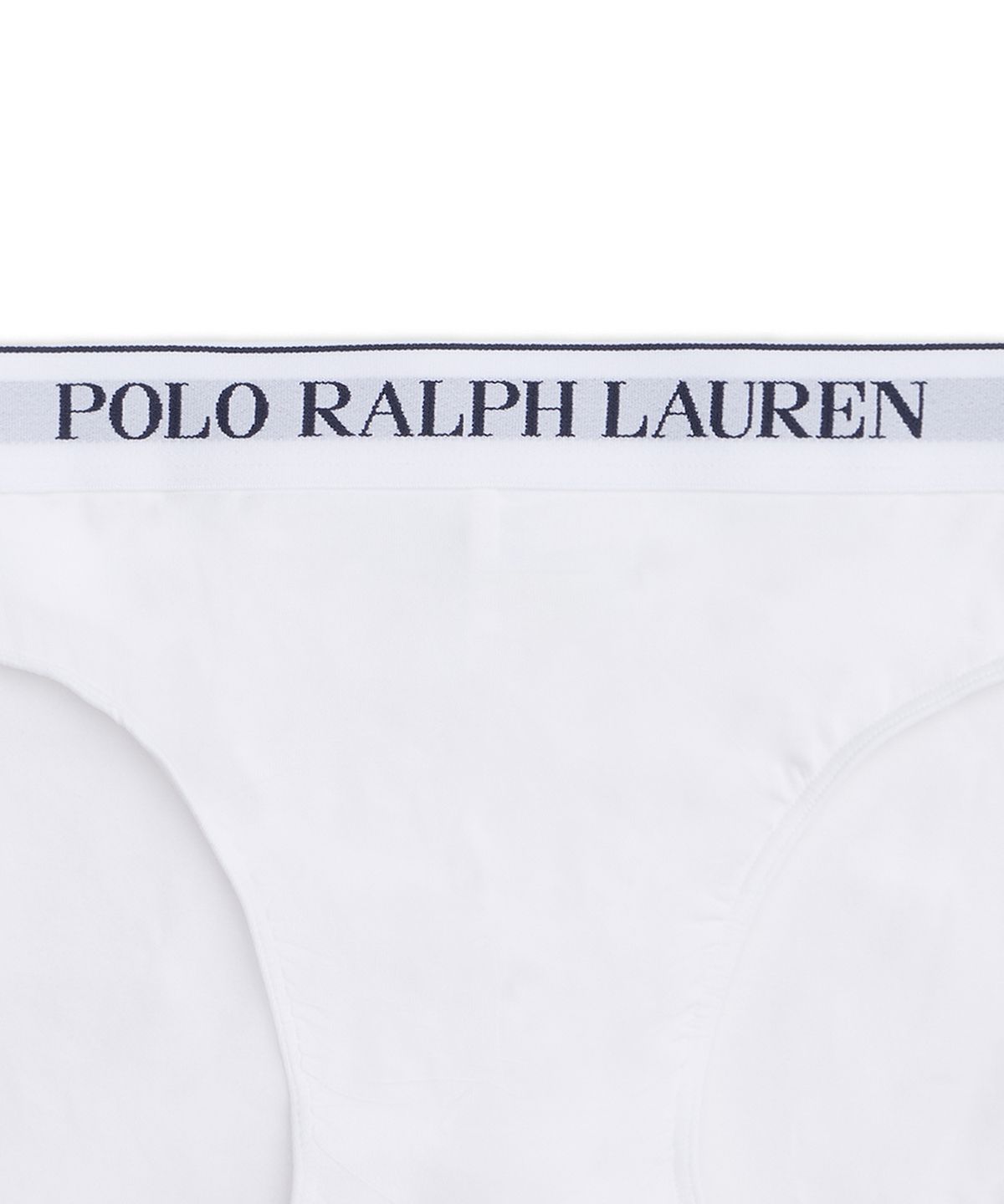 폴로 랄프 로렌(POLO RALPH LAUREN) 로우 라이즈 브리프 쓰리팩-화이트