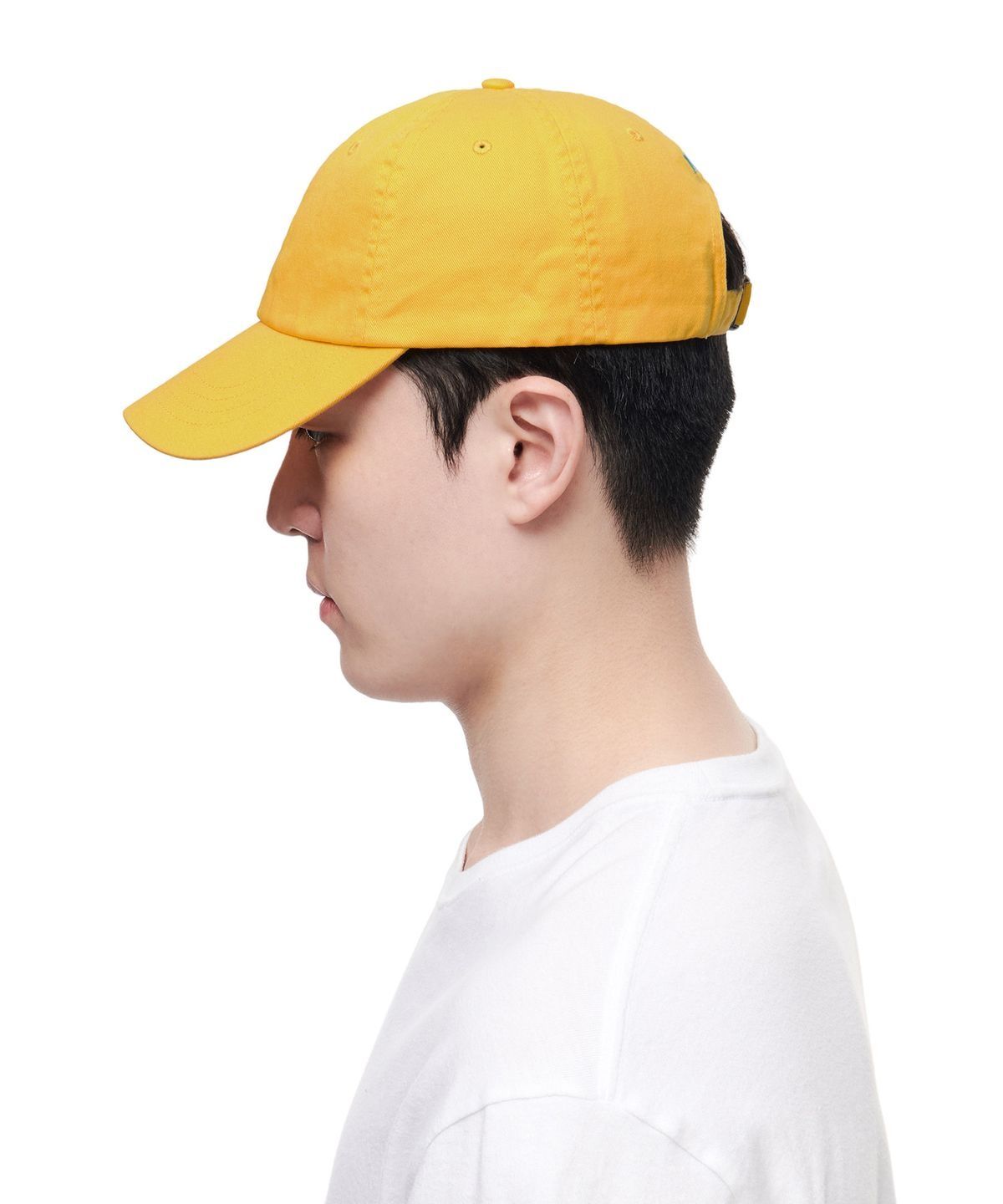 폴로 랄프 로렌(POLO RALPH LAUREN) 코튼 치노 베이스볼 캡-옐로우