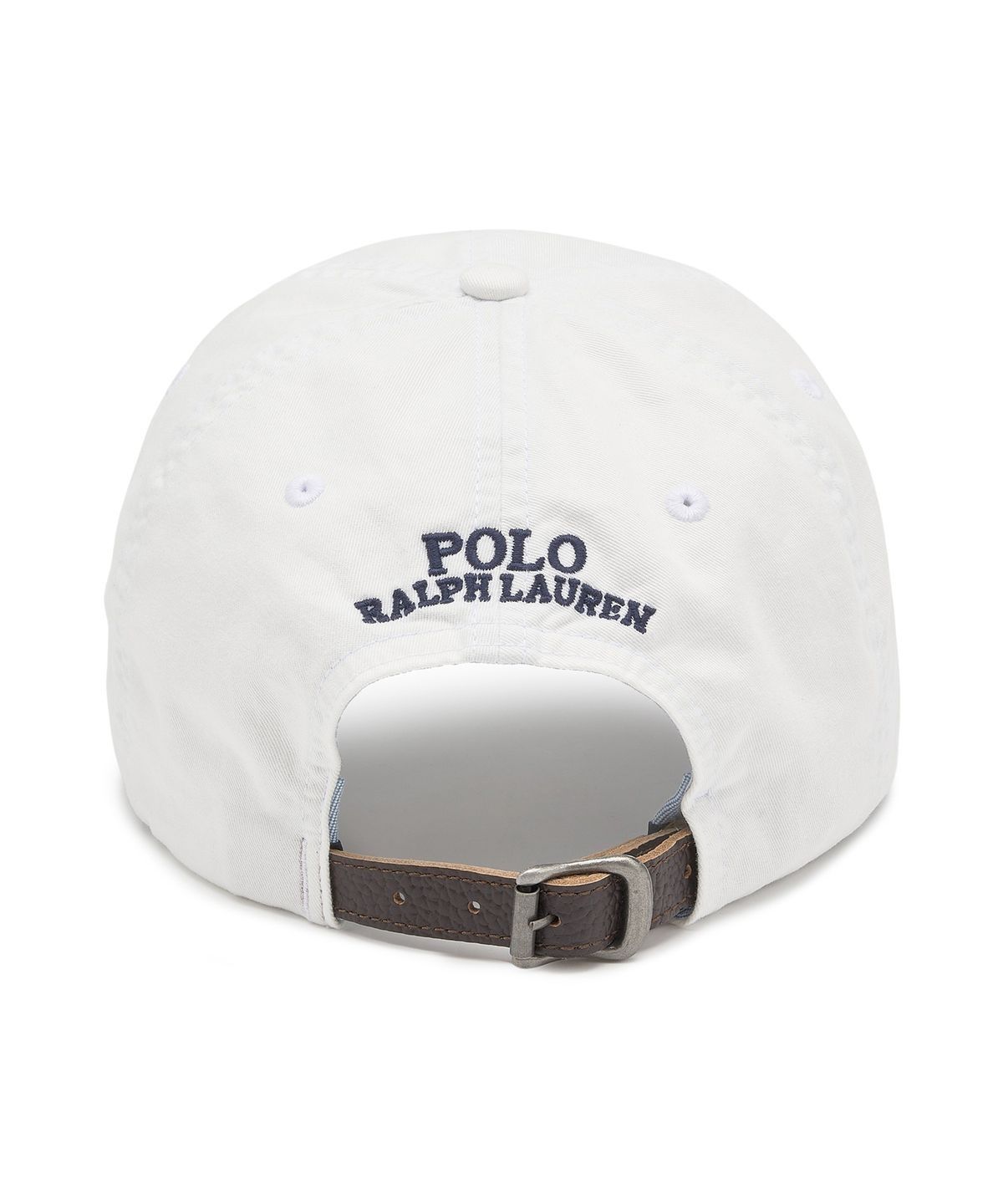 폴로 랄프 로렌(POLO RALPH LAUREN) 스트레치 코튼 트윌 볼 캡-화이트
