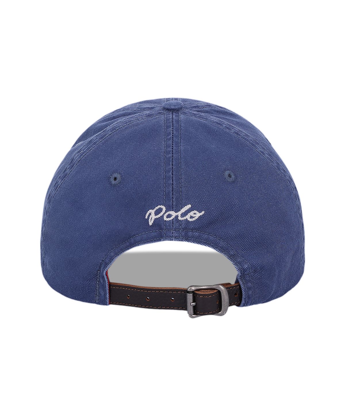 폴로 랄프 로렌(POLO RALPH LAUREN) 플래그 임브로이더 트윌 볼 캡-네이비
