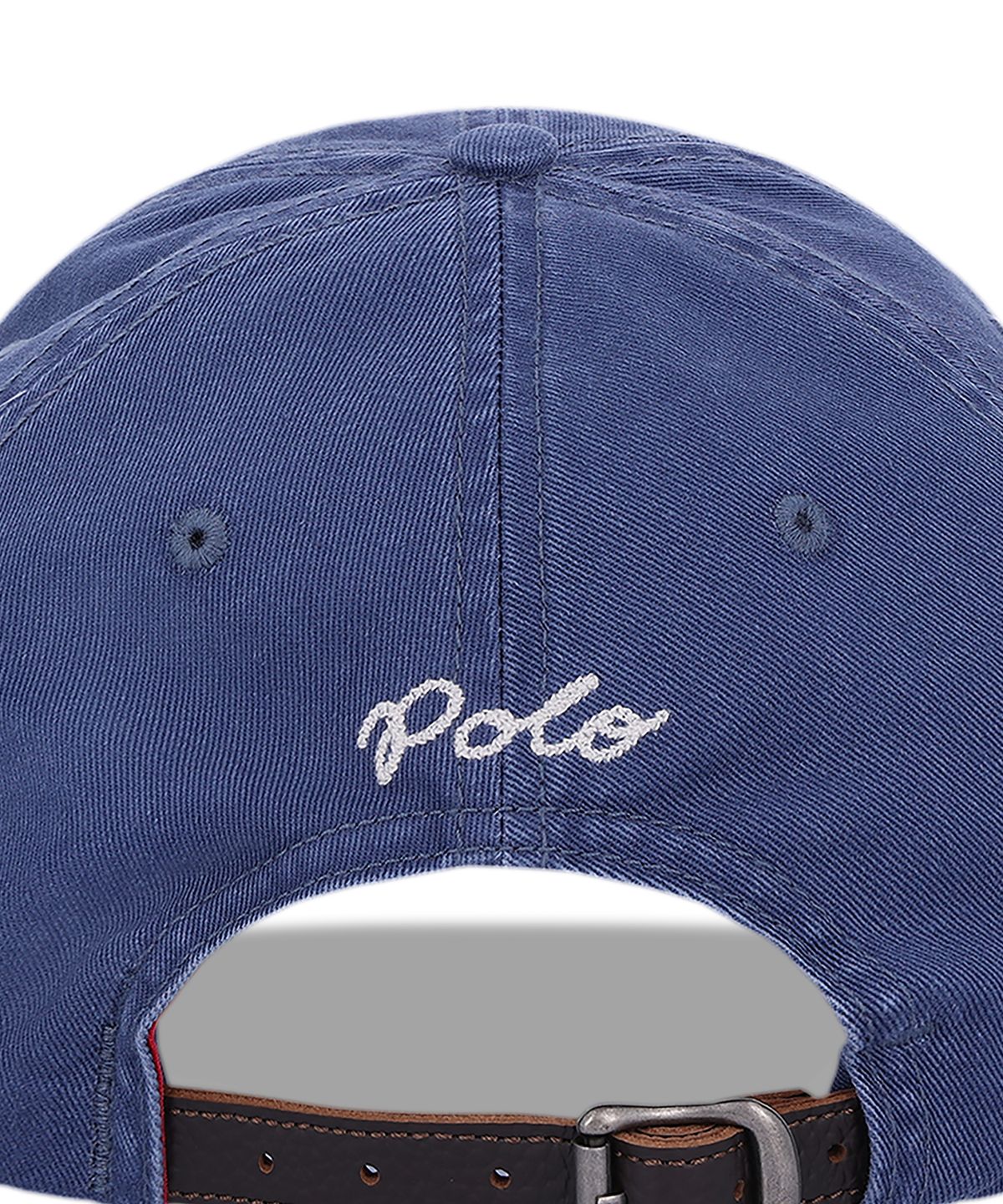 폴로 랄프 로렌(POLO RALPH LAUREN) 플래그 임브로이더 트윌 볼 캡-네이비