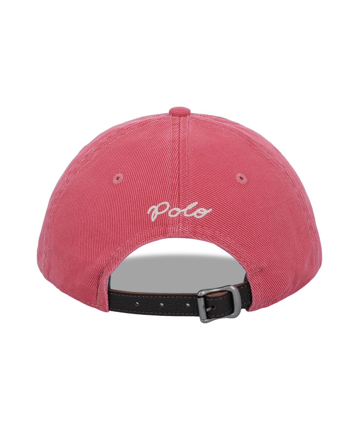 폴로 랄프 로렌(POLO RALPH LAUREN) 랄프 로고 트윌 볼 캡-다크 레드