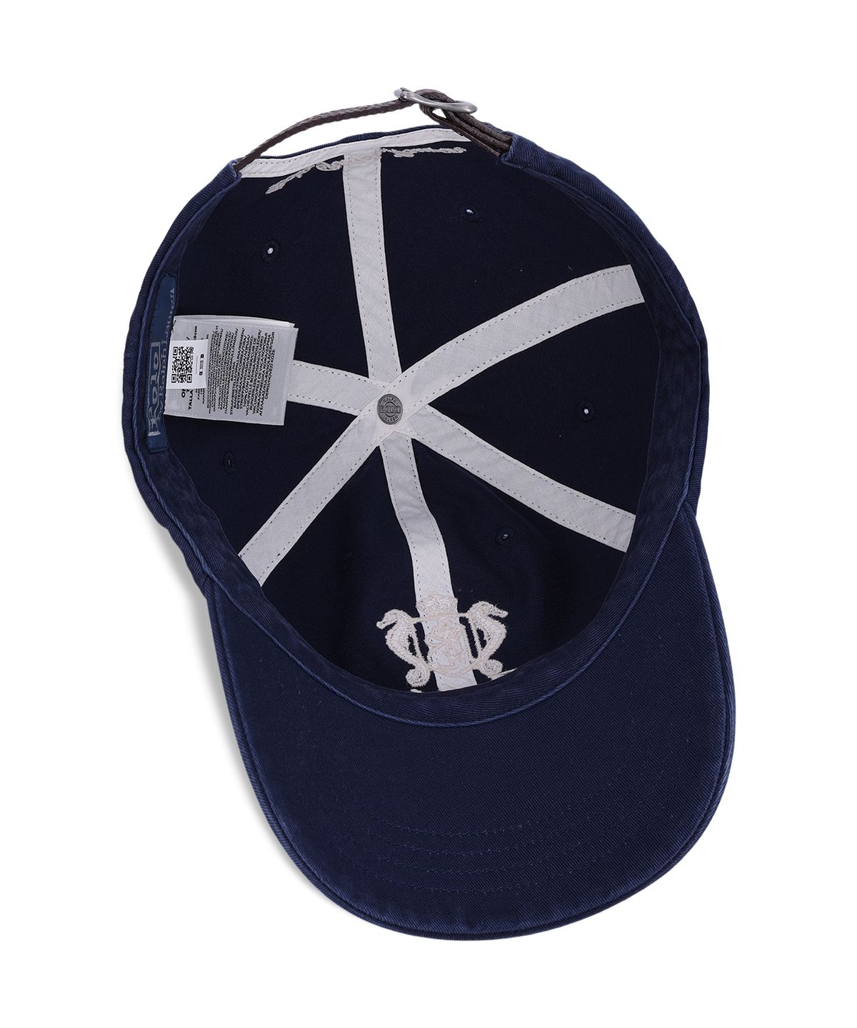 폴로 랄프 로렌(POLO RALPH LAUREN) 랄프스 비치 클럽 트윌 볼 캡-네이비