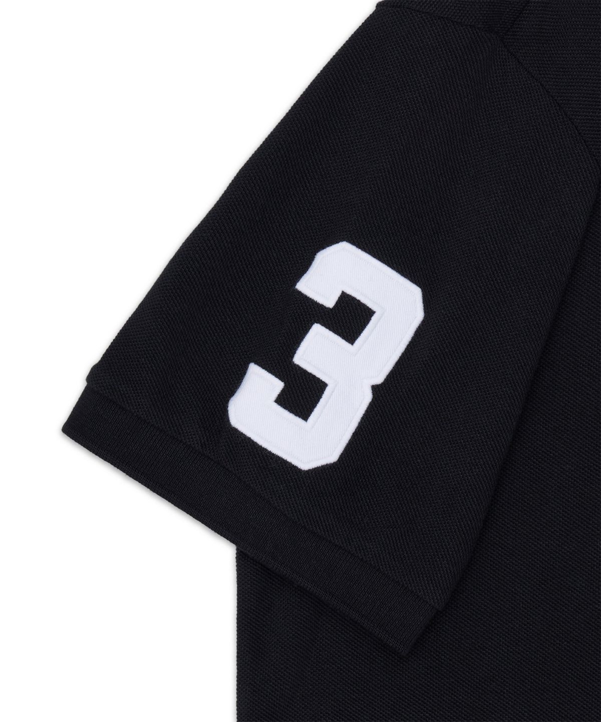 폴로 랄프 로렌(POLO RALPH LAUREN) 커스텀 슬림핏 메시 폴로-블랙
