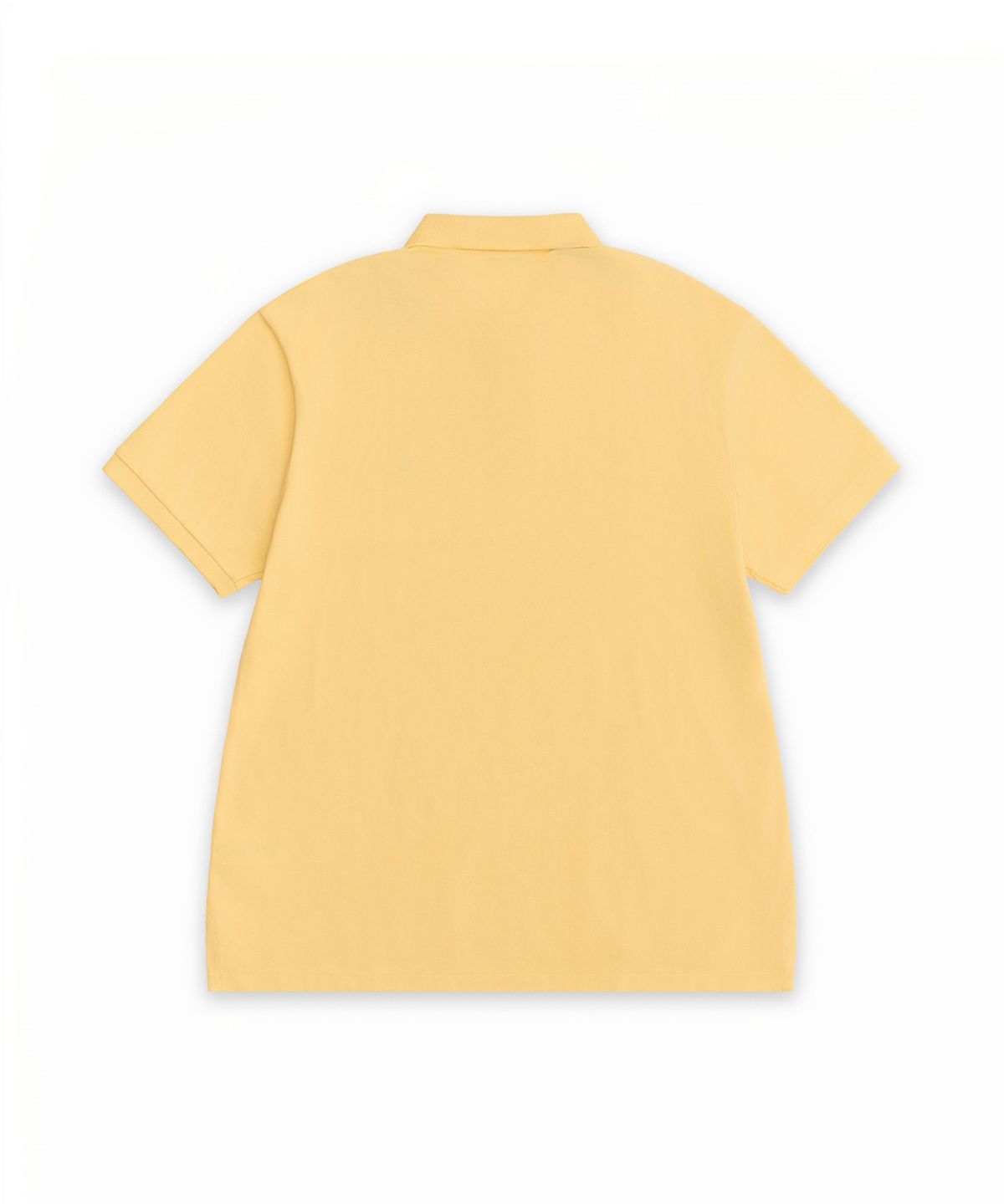 폴로 랄프 로렌(POLO RALPH LAUREN) 커스텀 슬림핏 메시 폴로 셔츠-옐로우
