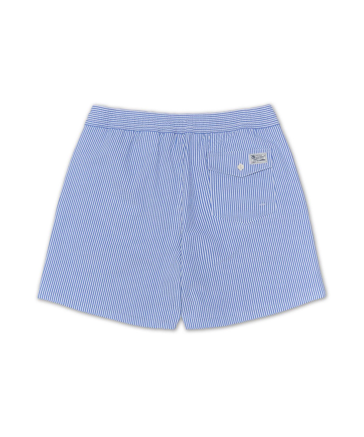 폴로 랄프 로렌(POLO RALPH LAUREN) 14.6cm 트래블러 클래식 스윔 트렁크-블루