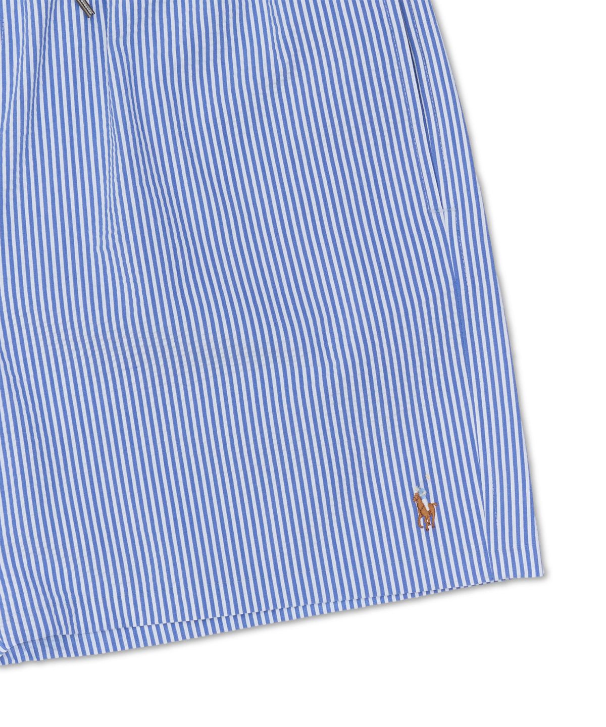 폴로 랄프 로렌(POLO RALPH LAUREN) 14.6cm 트래블러 클래식 스윔 트렁크-블루