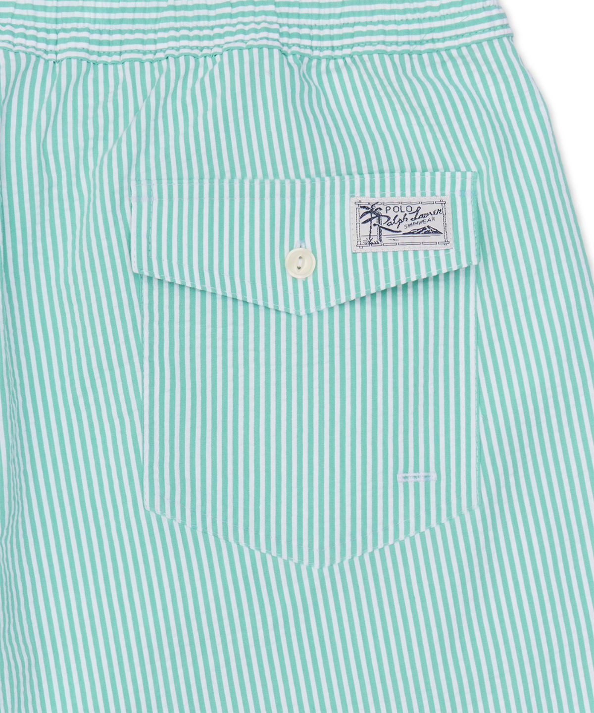 폴로 랄프 로렌(POLO RALPH LAUREN) 14.6cm 트래블러 클래식 스윔 트렁크-그린