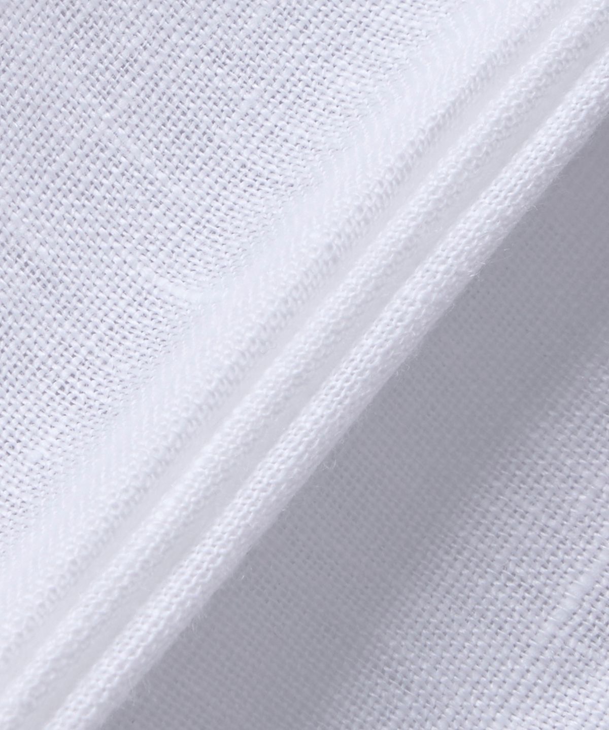 폴로 랄프 로렌(POLO RALPH LAUREN) 커스텀핏 리넨 셔츠-화이트