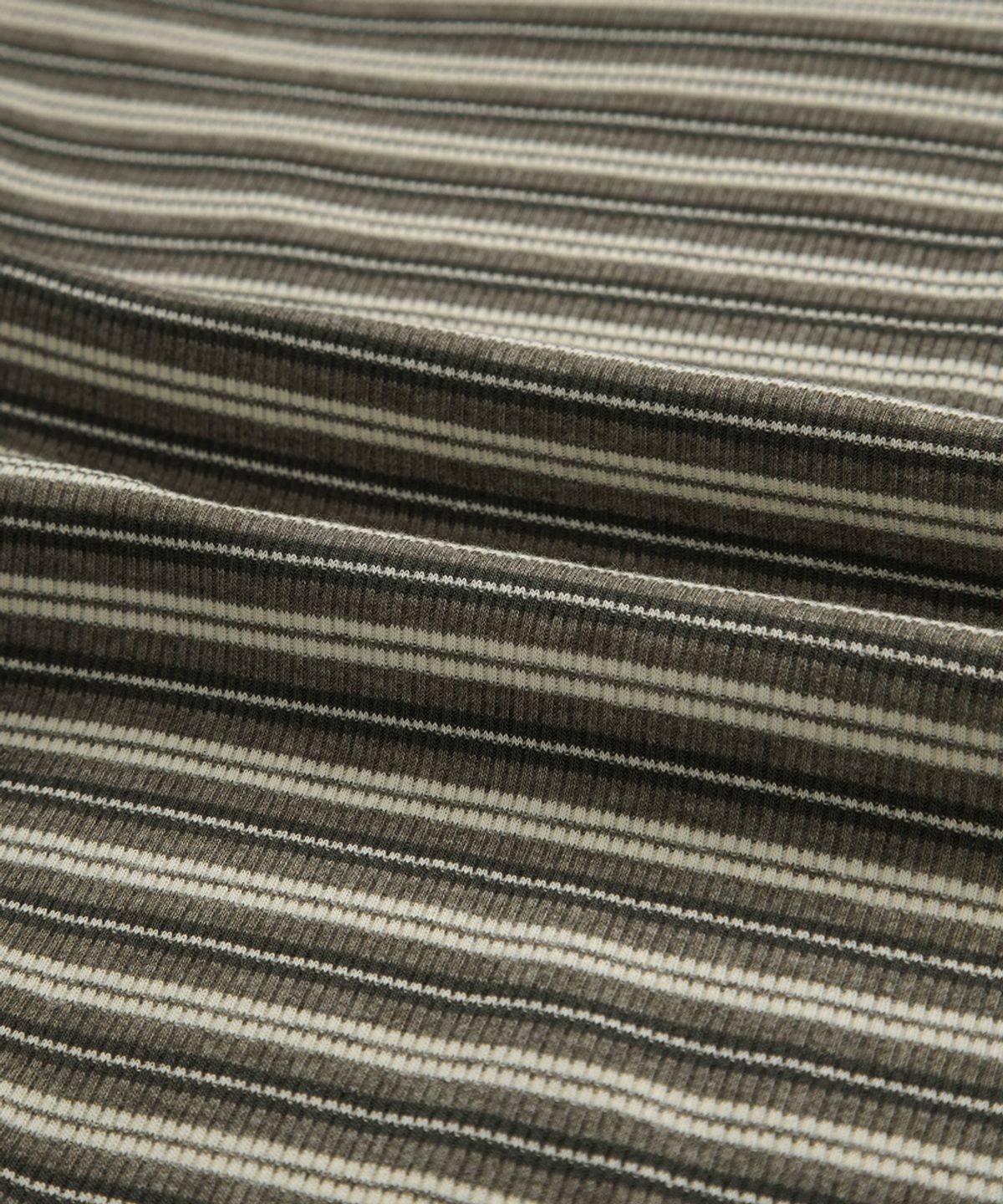 애즈온(ASON) RAIL STRIPE TEE / BROWN