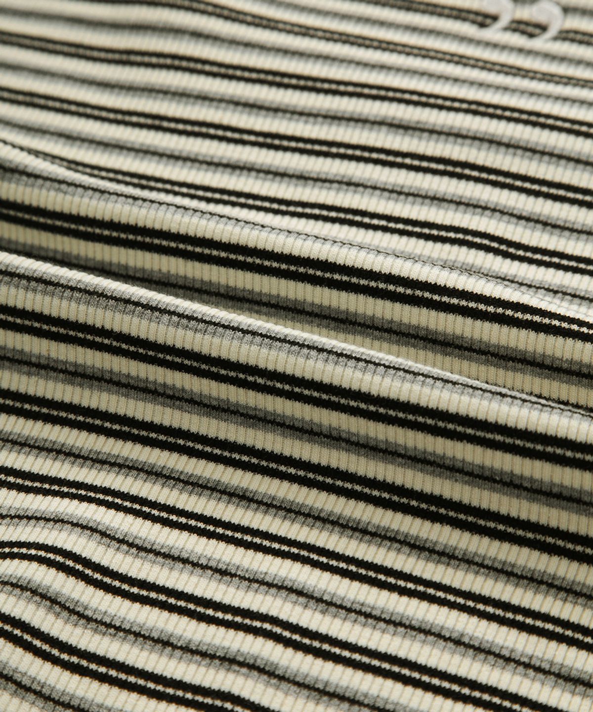 애즈온(ASON) RAIL STRIPE TEE / IVORY