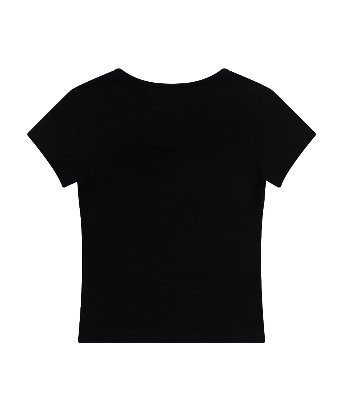 애즈온(ASON) PLAIN SLIM TEE / BLACK