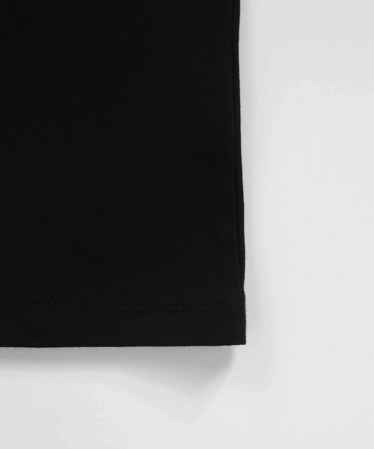 애즈온(ASON) PLAIN SLIM TEE / BLACK