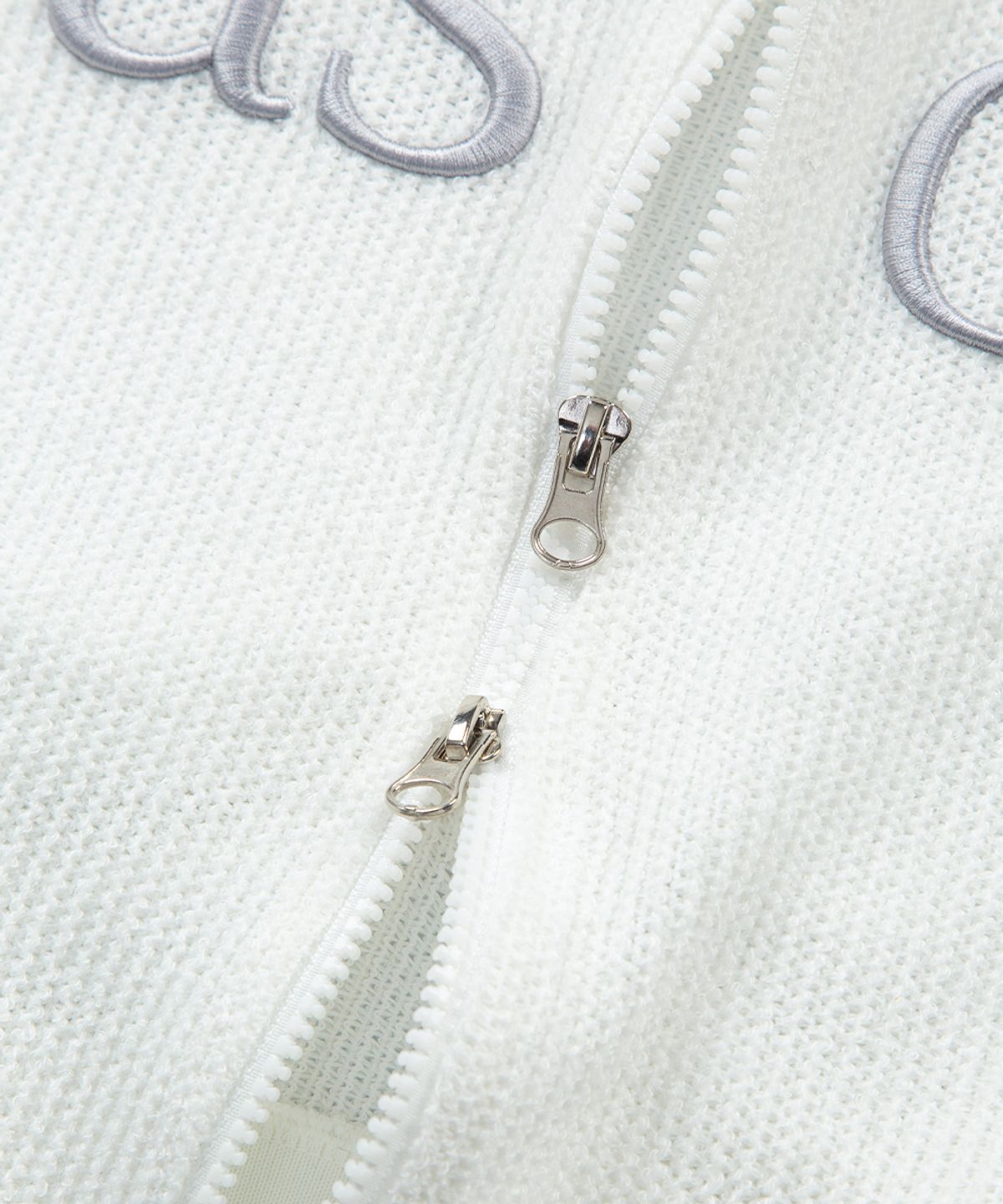 애즈온(ASON) SOI ZIP-UP / WHITE (SUMMER VER.)