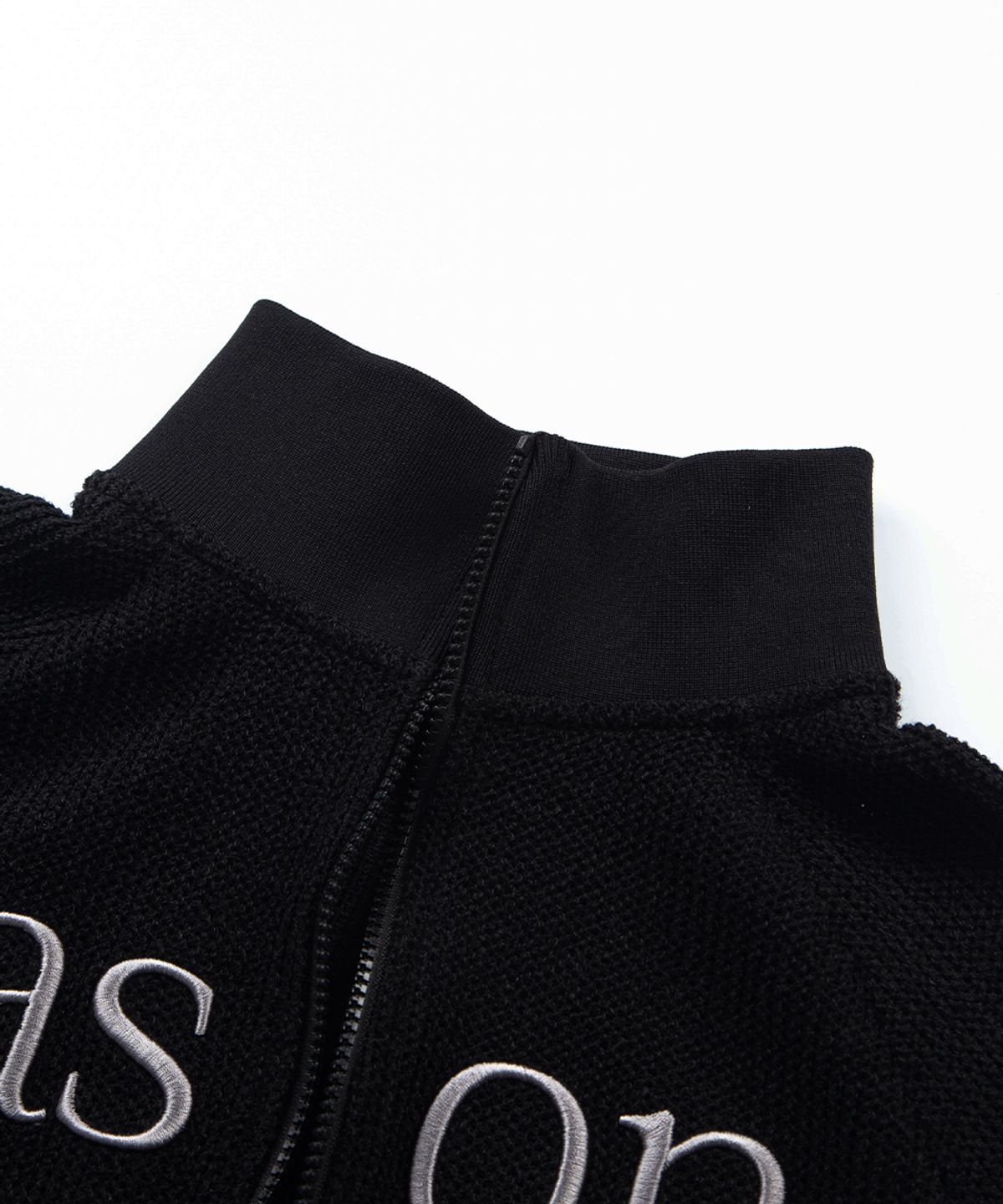 애즈온(ASON) SOI ZIP-UP / BLACK (SUMMER VER.)