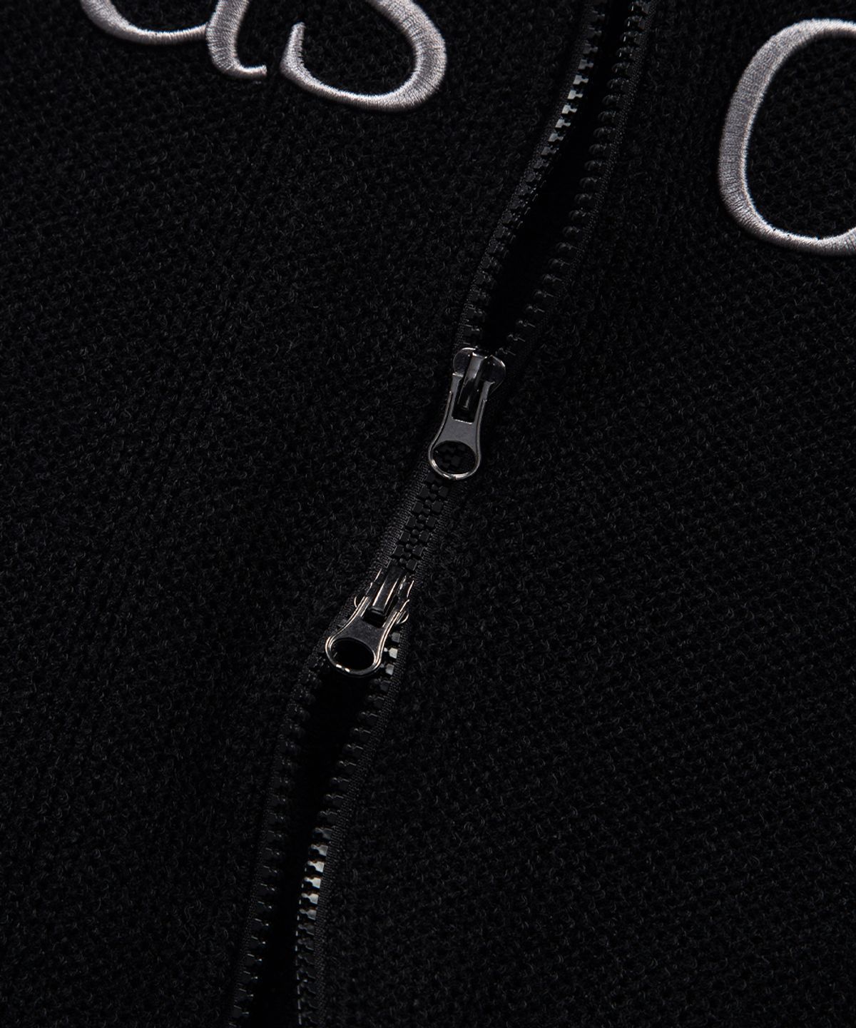 애즈온(ASON) SOI ZIP-UP / BLACK (SUMMER VER.)