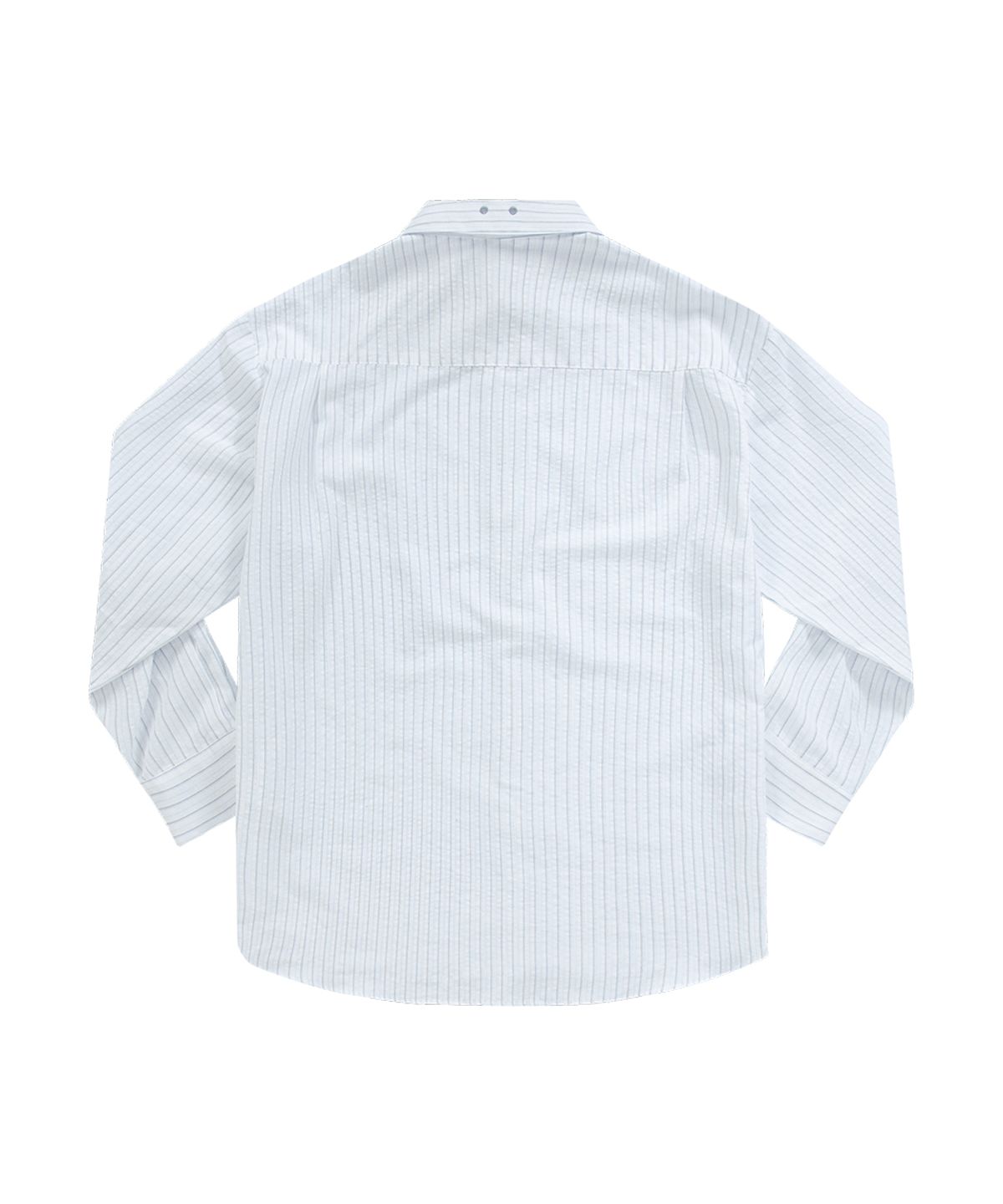 애즈온(ASON) LAVE STRIPE SHIRT / LIGHT BLUE